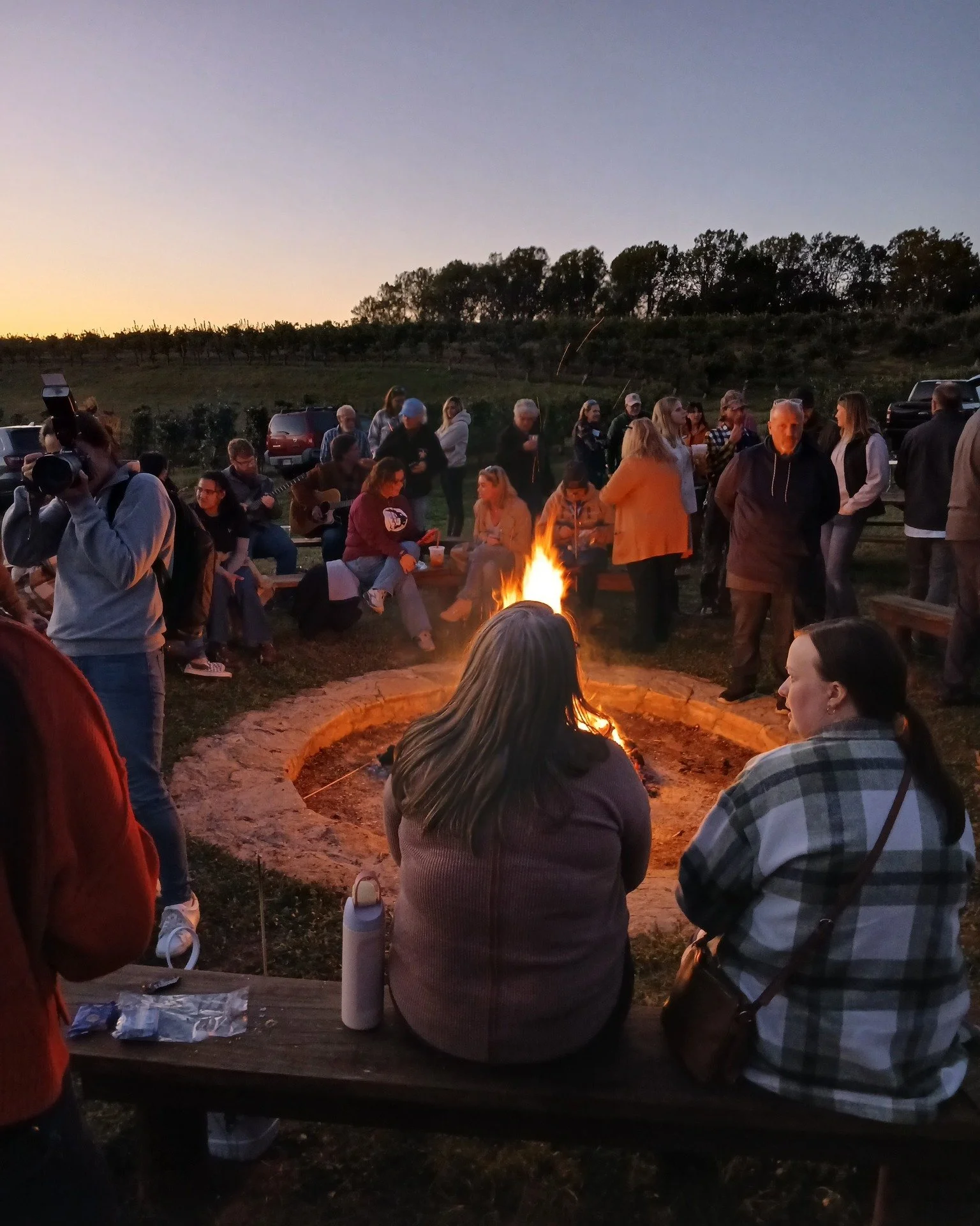 🔥 Business by the Bonfire! 🔥

We had a fantastic evening at Business by the Bonfire, hosted by the Cecil County Chamber of Commerce at Milburn Orchards! 🍎

Voices of Hope was proud to sponsor this amazing event that brought together local business