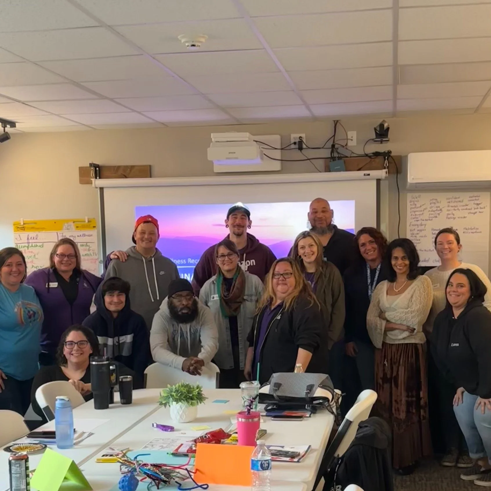 🌟 Staff Training Highlight &ndash; Mental Health Matters! 🧠

This week, we had the pleasure of welcoming On Our Own of Maryland to Voices of Hope for a two-day Wellness Recovery Action Plan (WRAP) Basics training with our staff!

This training is i
