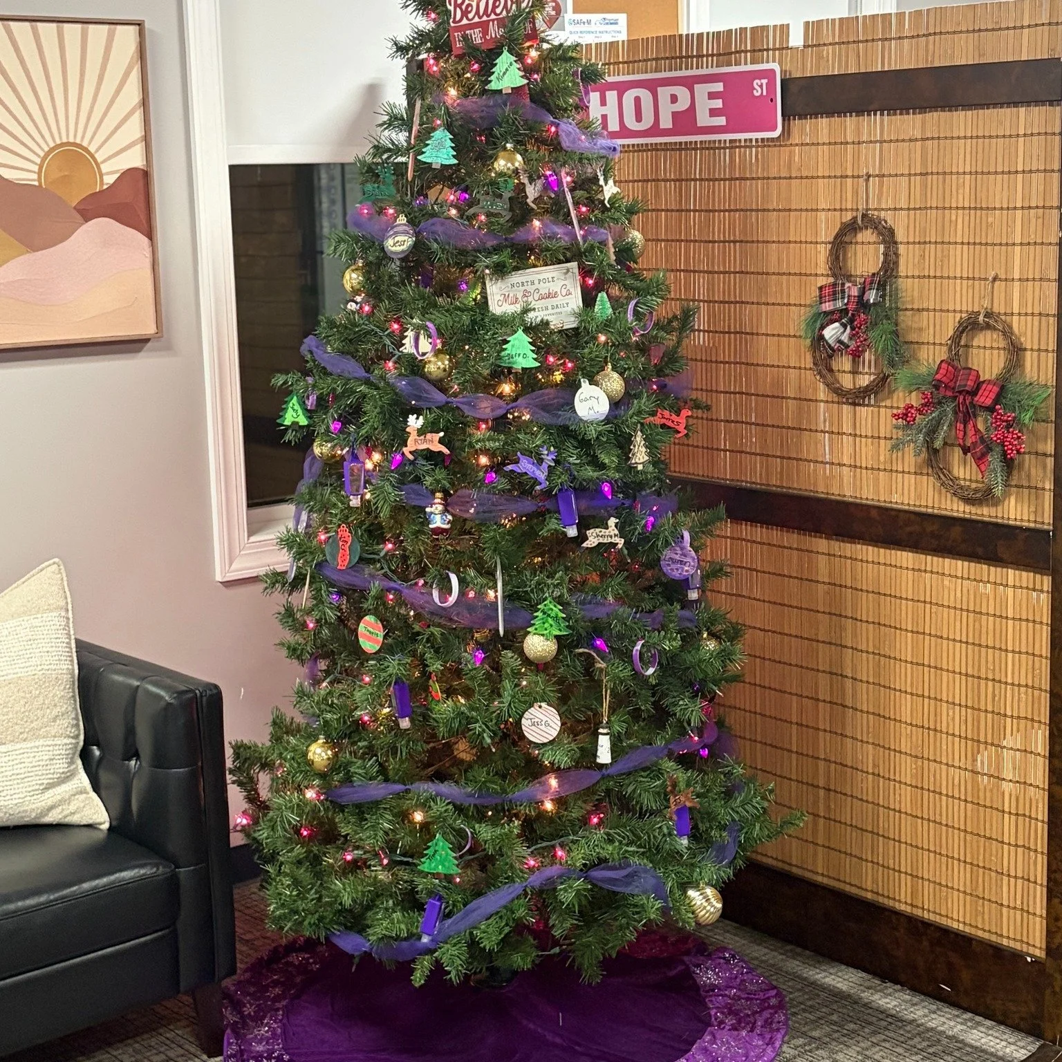 🎄✨ Getting Into the Christmas Spirit at Voices of Hope! ✨🎄

That time of the year again and boy are we feeling bright! 🌟 Thanks to the hard work and creativity of our amazing team, we now have a beautifully decorated space &mdash; complete with a 