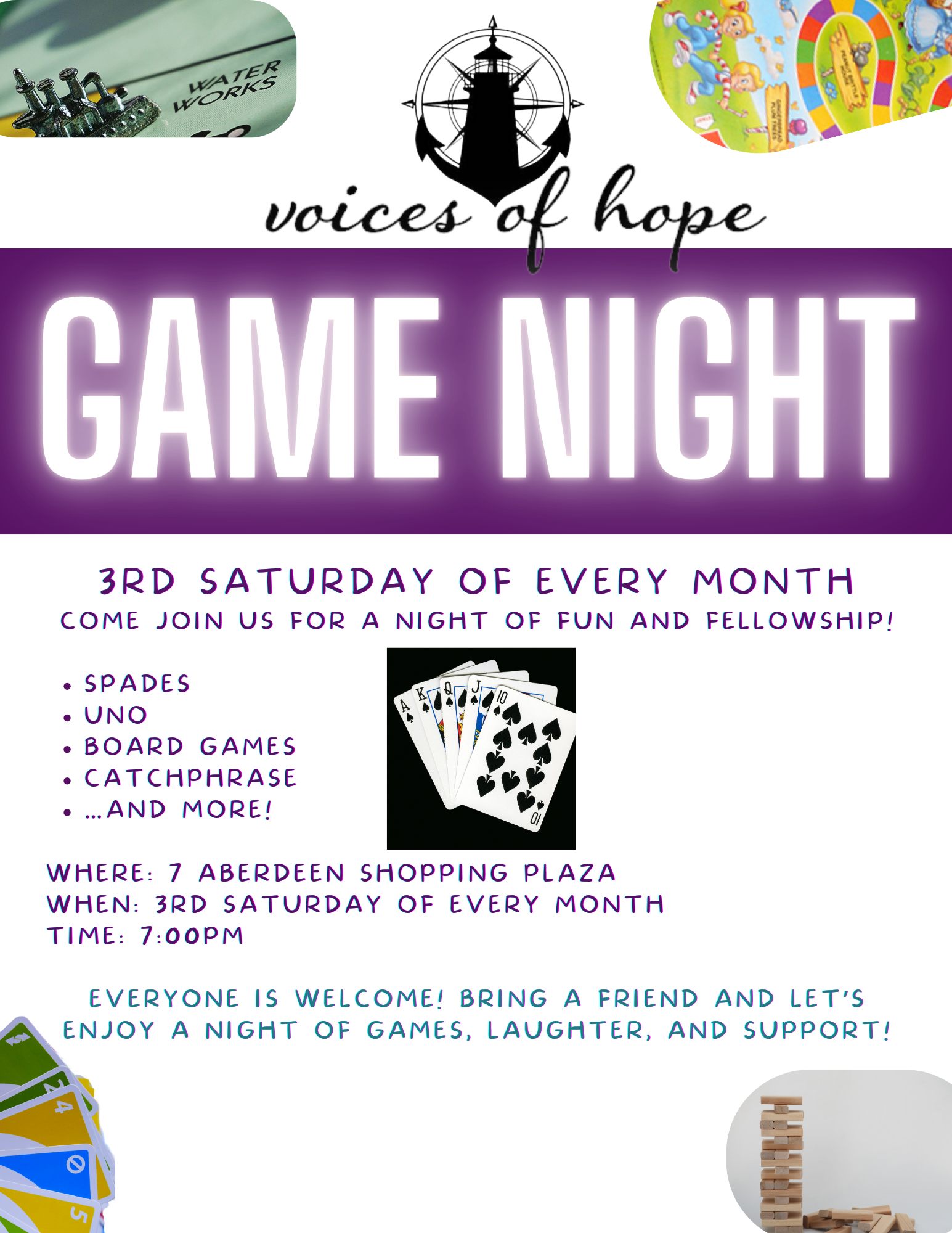 VoH Harford Game Night! 