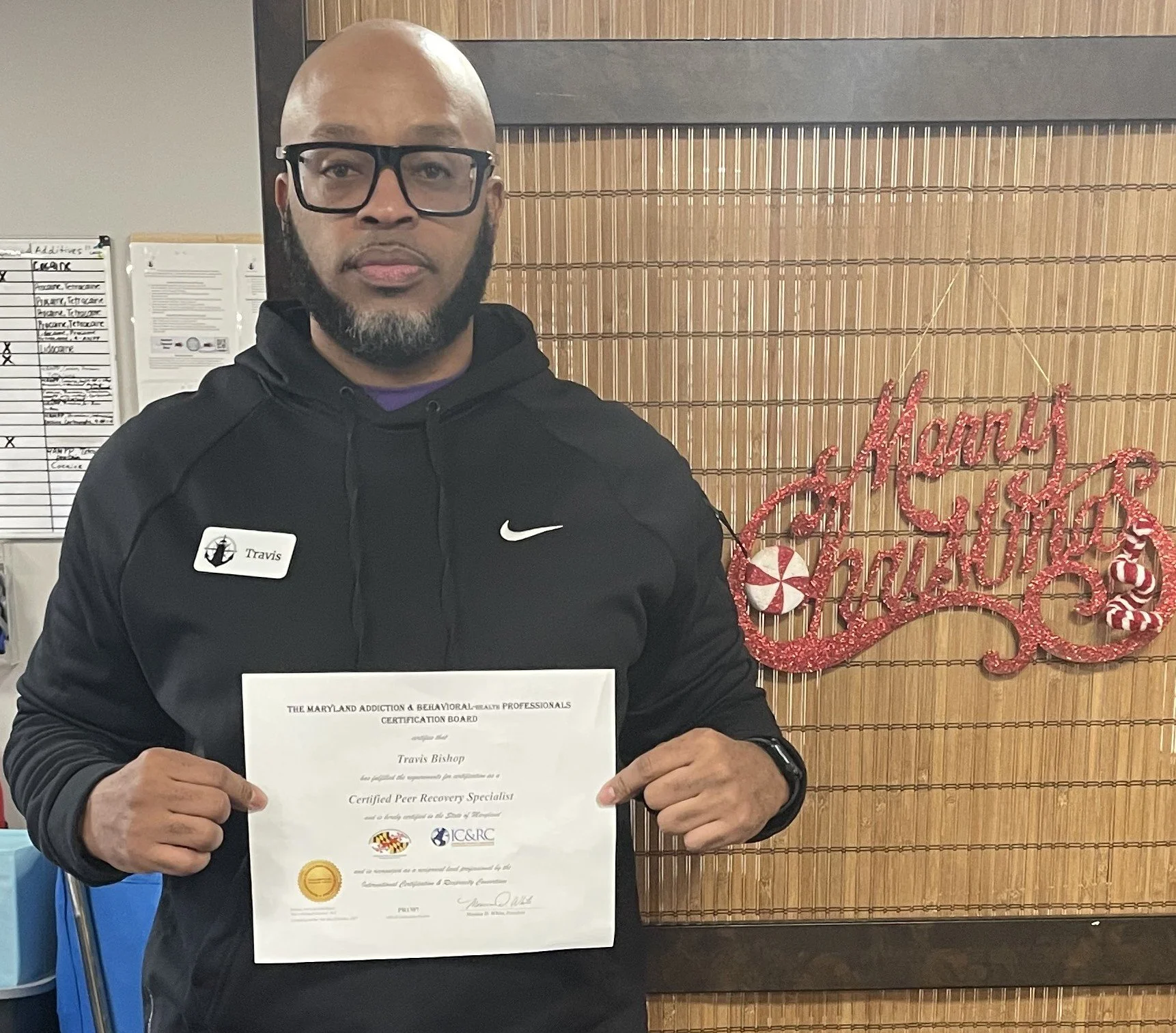 Travis Bishop Earns His CPRS Certification — A Win Worth Celebrating