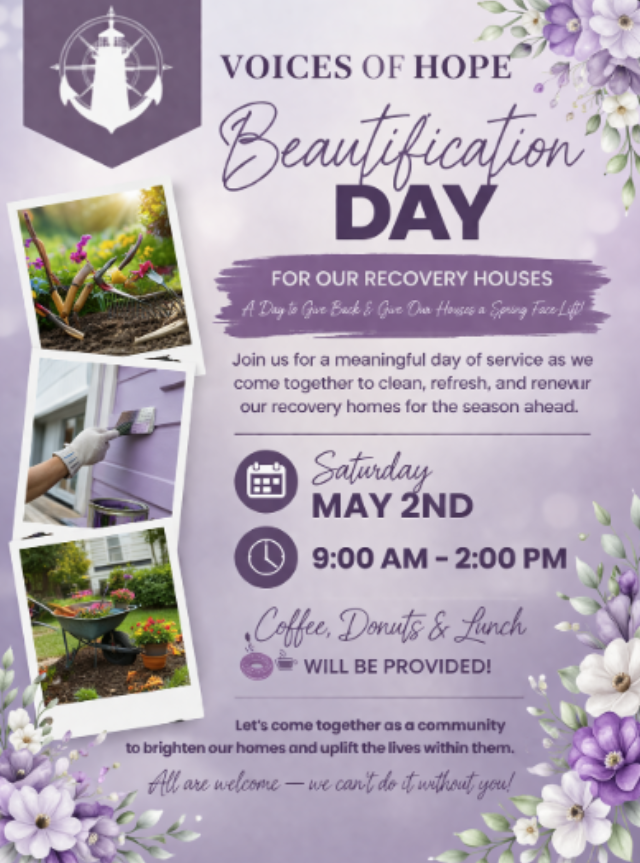 Recovery House Beautification Day