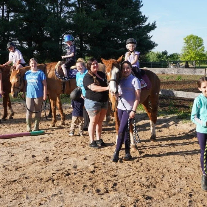 Our Mommy &amp; Me House had such an amazing day at Finish Line Farm LLC  in Rising Sun! 🐴💚

Experiences like these are about so much more than just a day on the farm; they are about healing, bonding, reunification, and creating lasting memories be