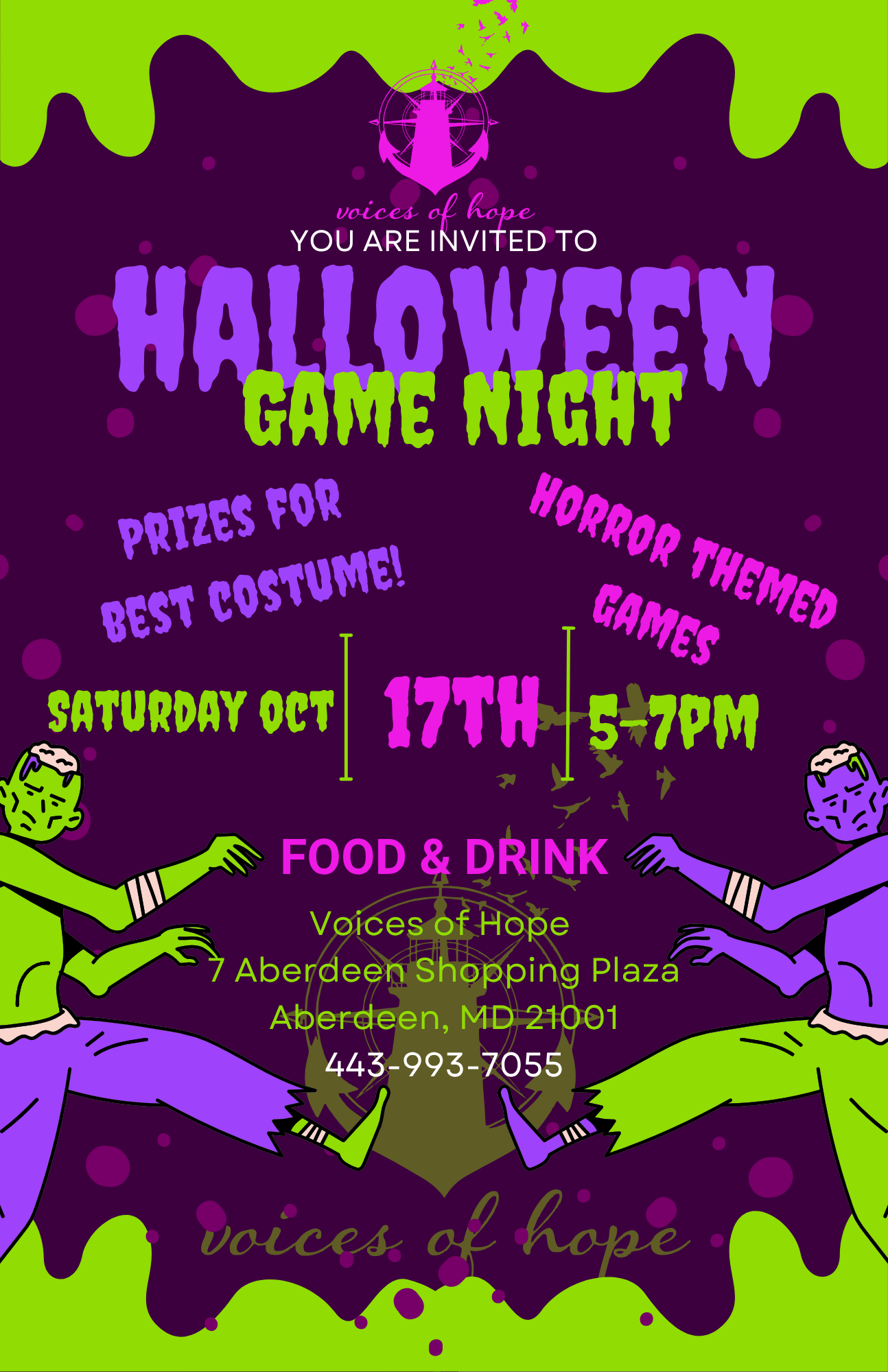 Holloween GAME NIGHT! 