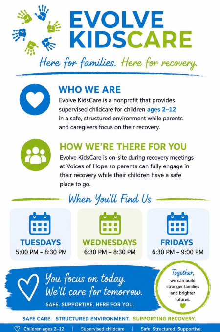 A REMINDER FOR OUR RECOVERY COMMUNITY FAMILIES! 