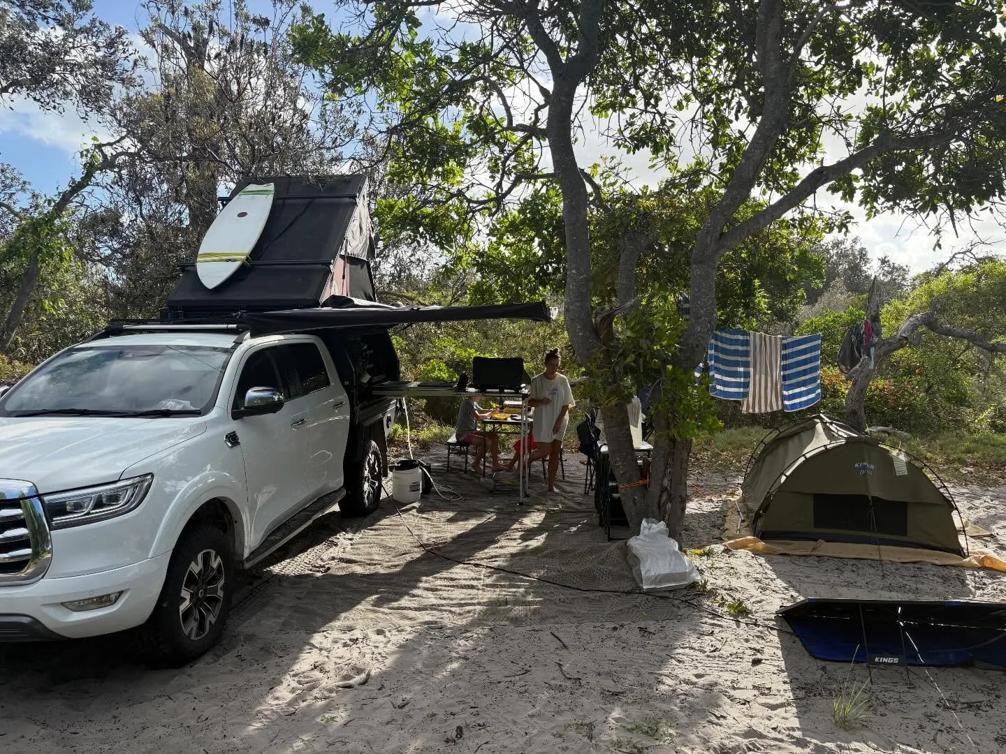 Days like this!
#moretonisland #familyholiday #camping