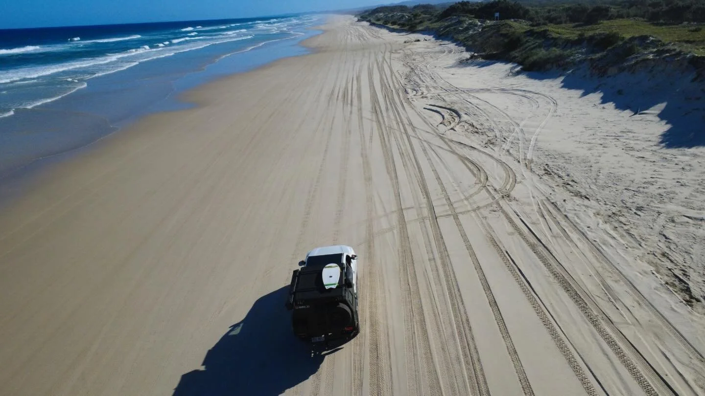 Beating the crowds at #moretonisland