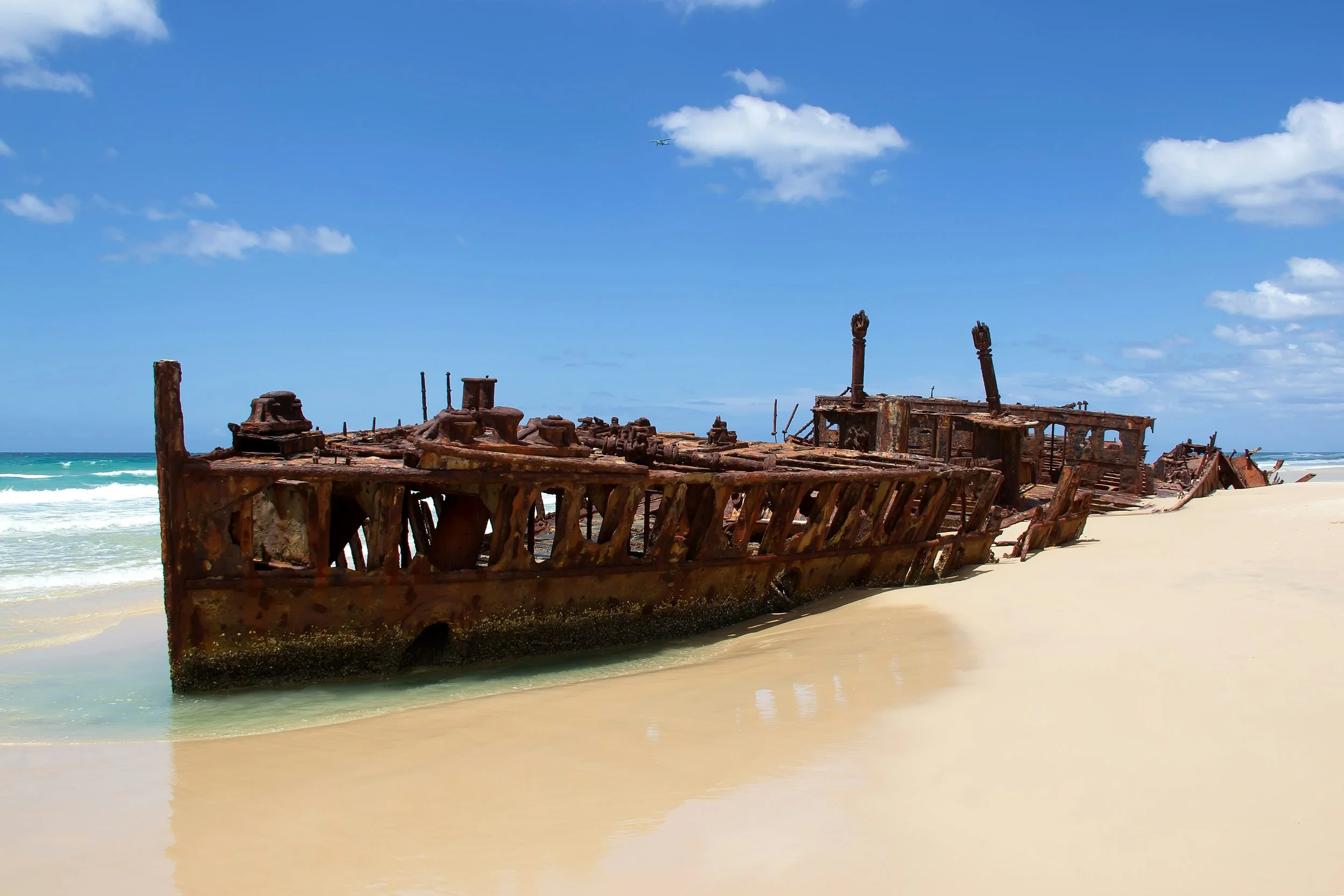 Fraser Island Queensland Australia wreck