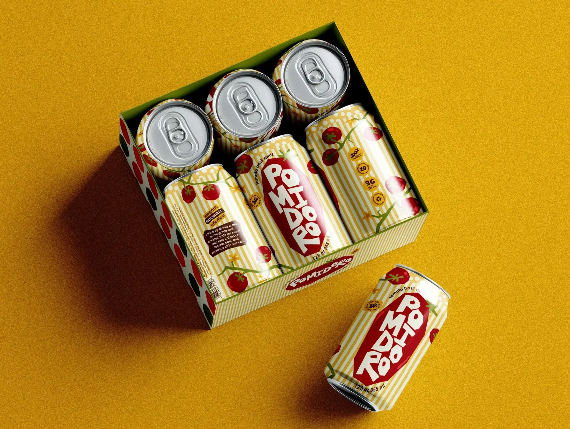 Pomidoro Can + Package Design