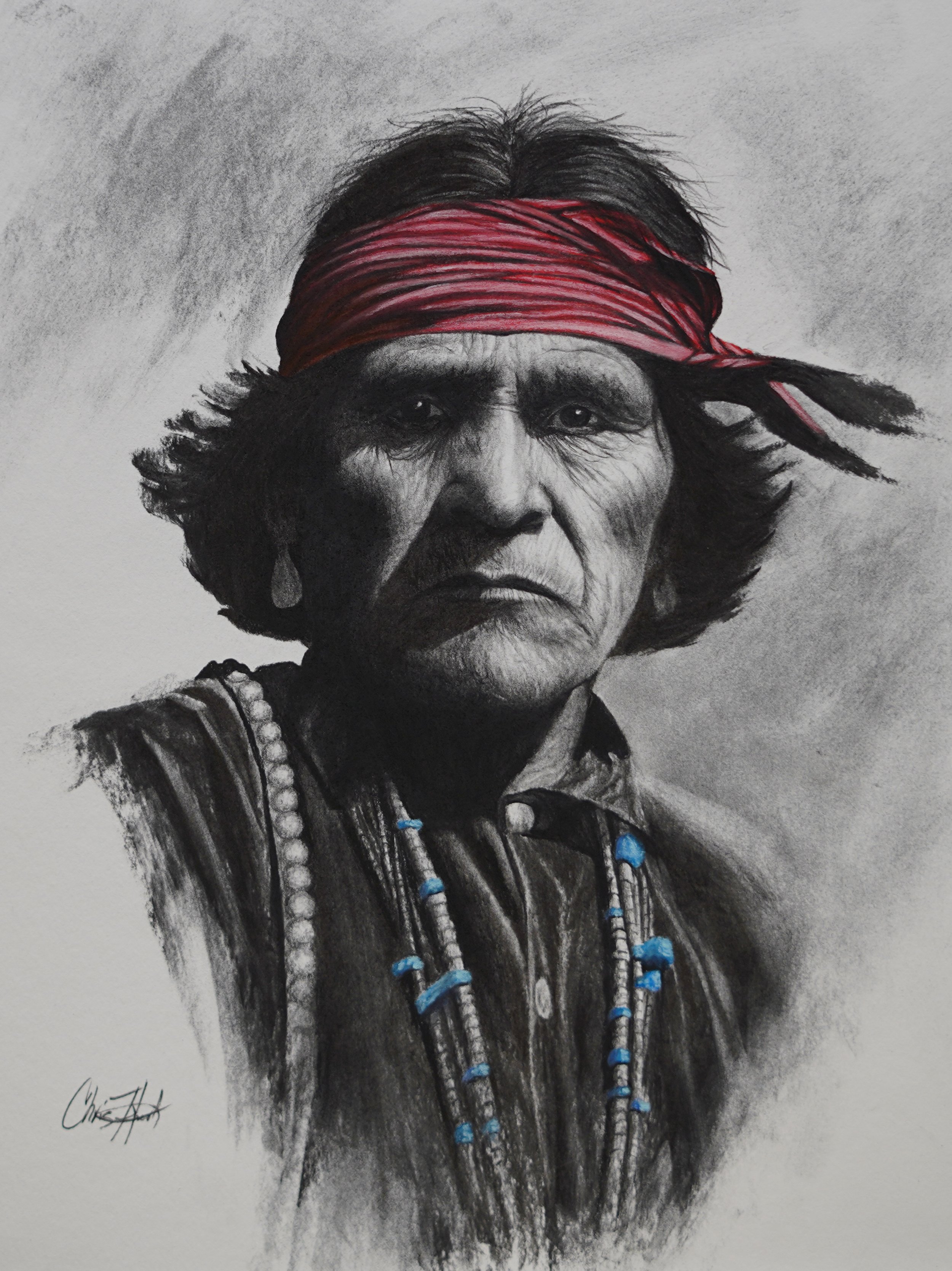 AVAILABLE • Echoes of the Canyon, Charcoal & Pastel, 11 x 14.5 inches