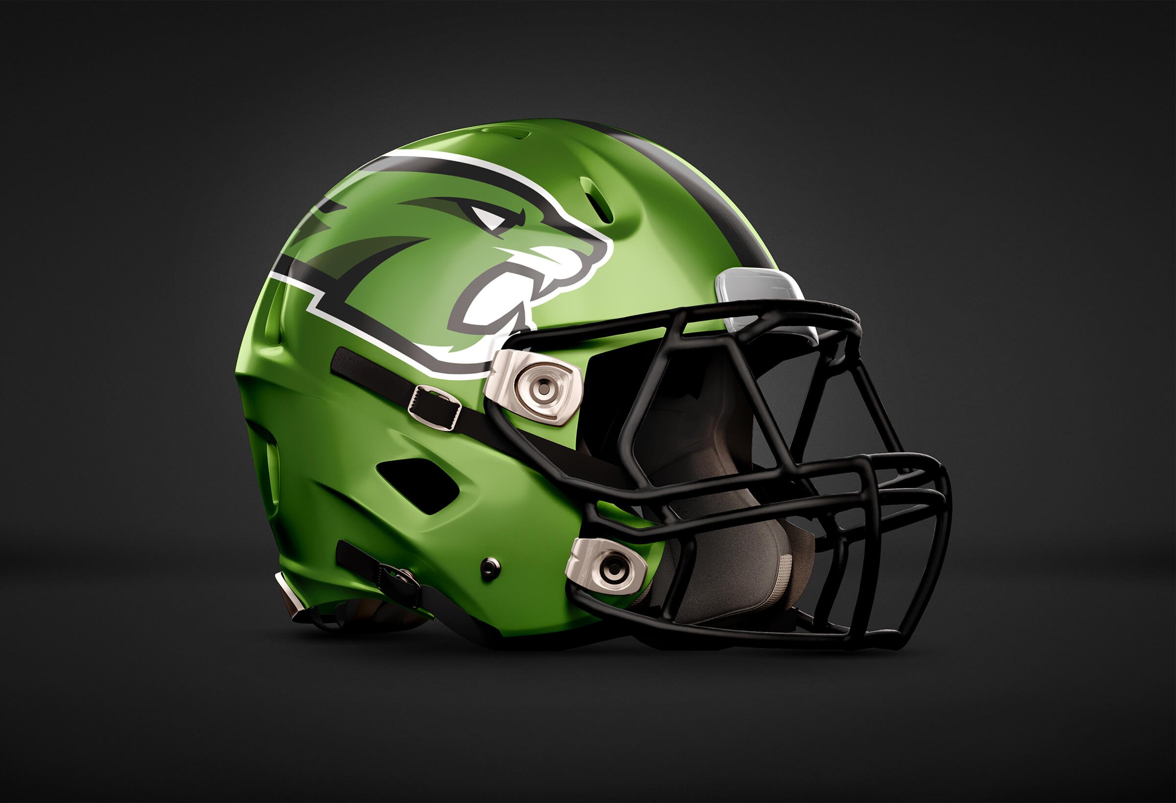 Phoenix Christian Cougars Football Helmet