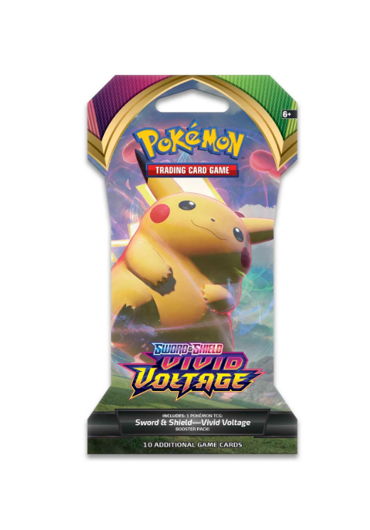 Sleeved Vivid Voltage Booster Pack