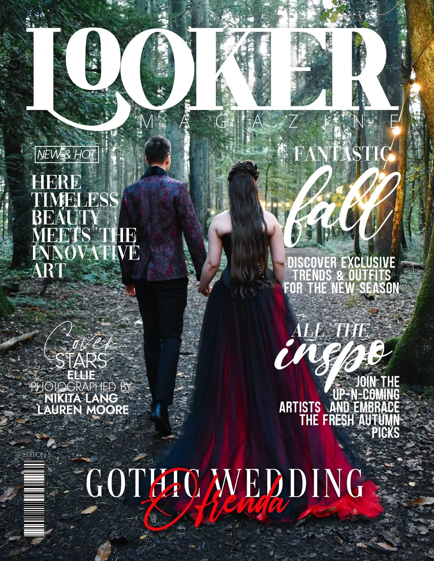 A little late to post this, but the timing feels just right...
This time last year, my very first styled shoot was published on the front page of Looker Magazine  What a surreal moment&mdash;and what a way to start.
I was beyond excited and so gratef