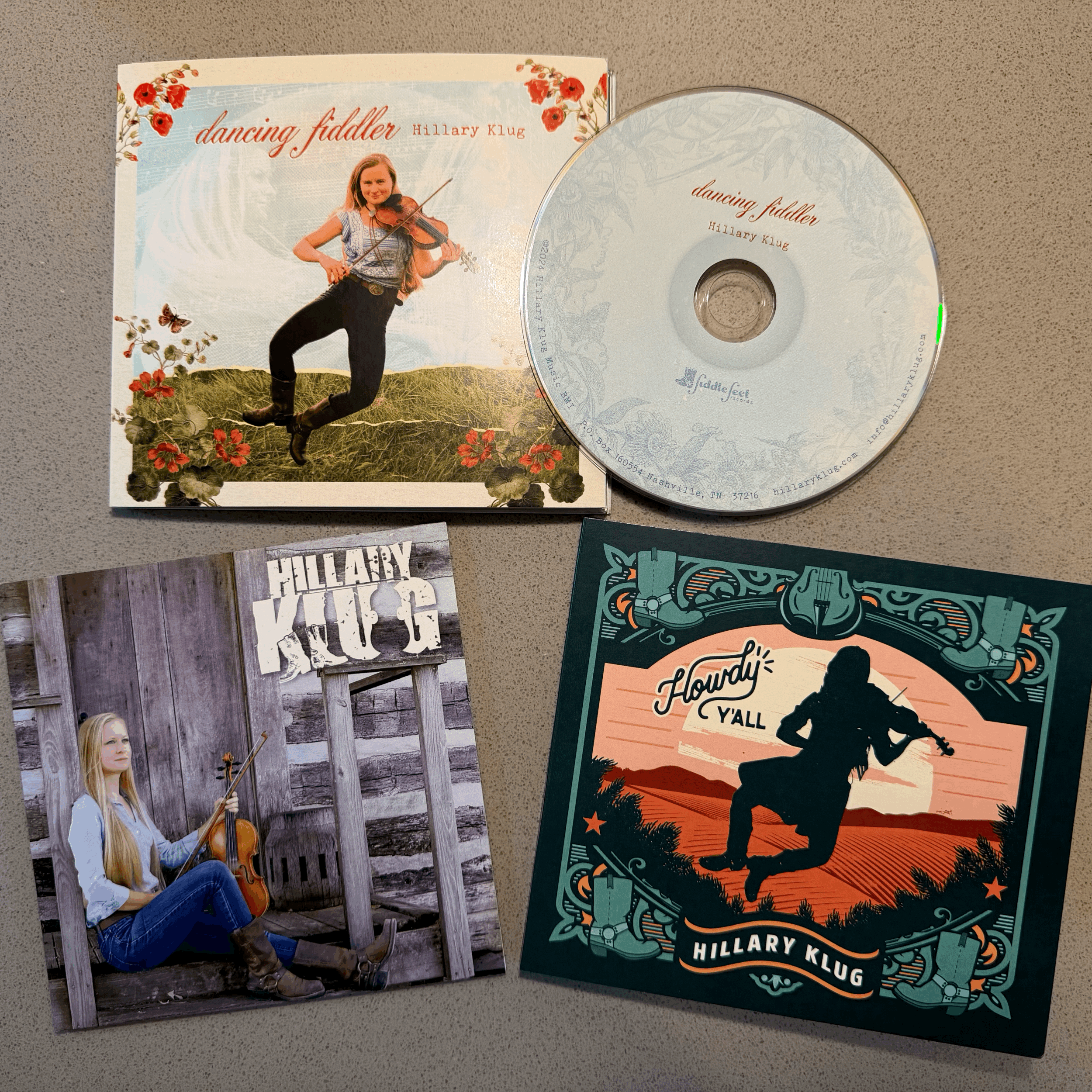 Hillary Klug — 3-CD Bundle