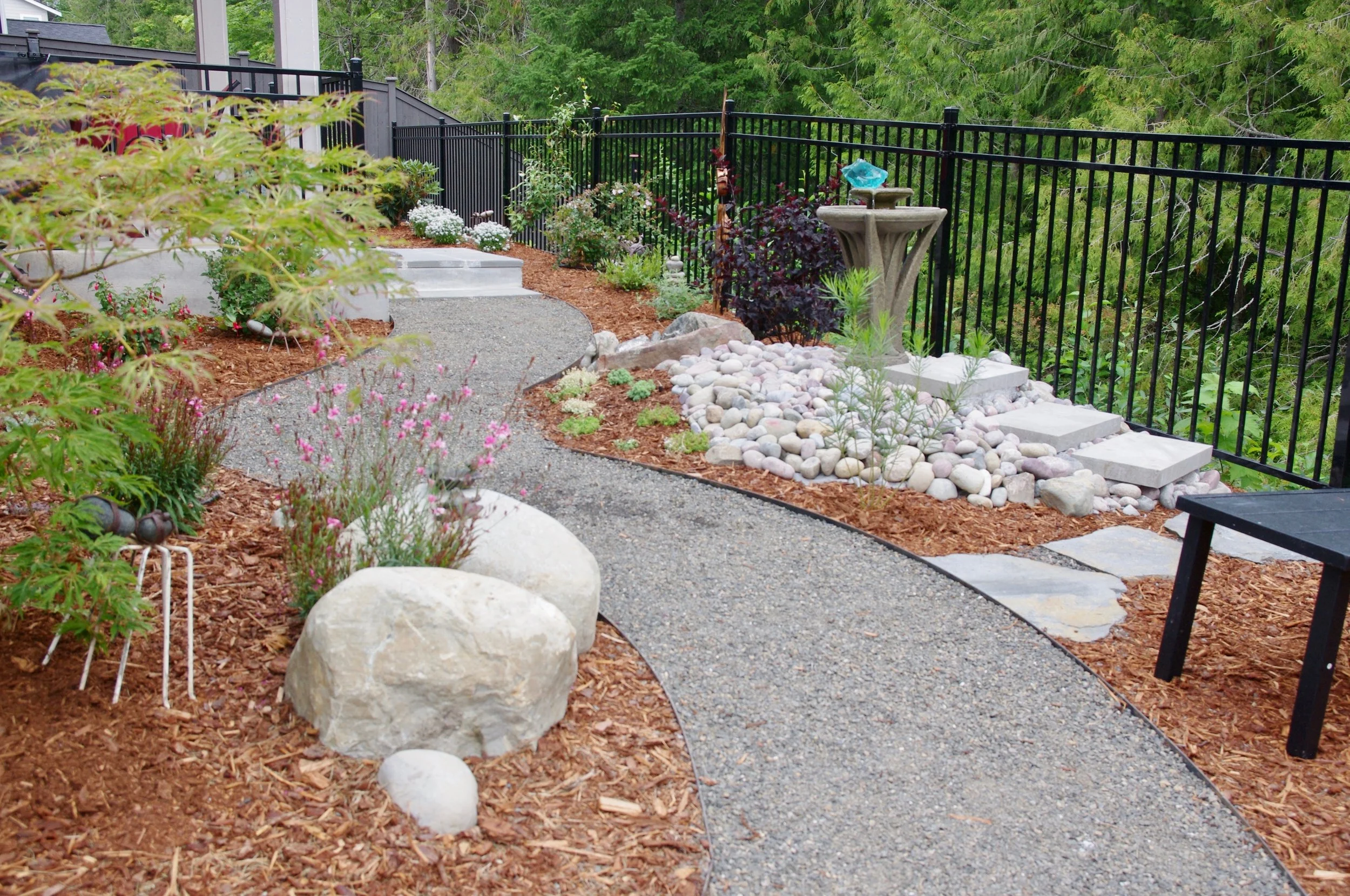eclectic garden design kitsap county