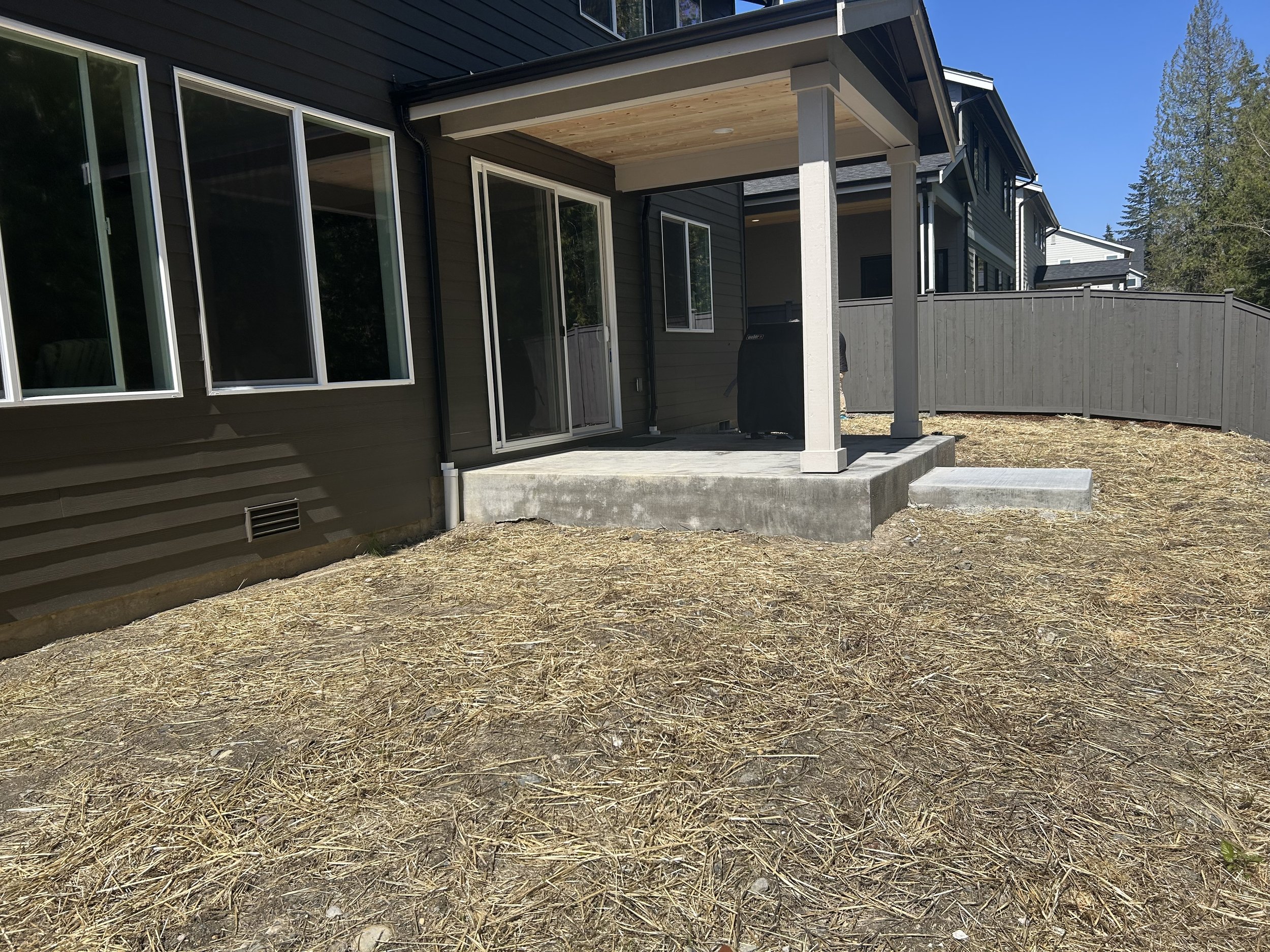 New construction garden design