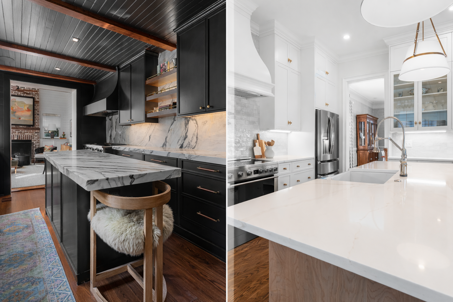 White Cabinets vs. Dark Cabinets: Which Is Right for Your Home?