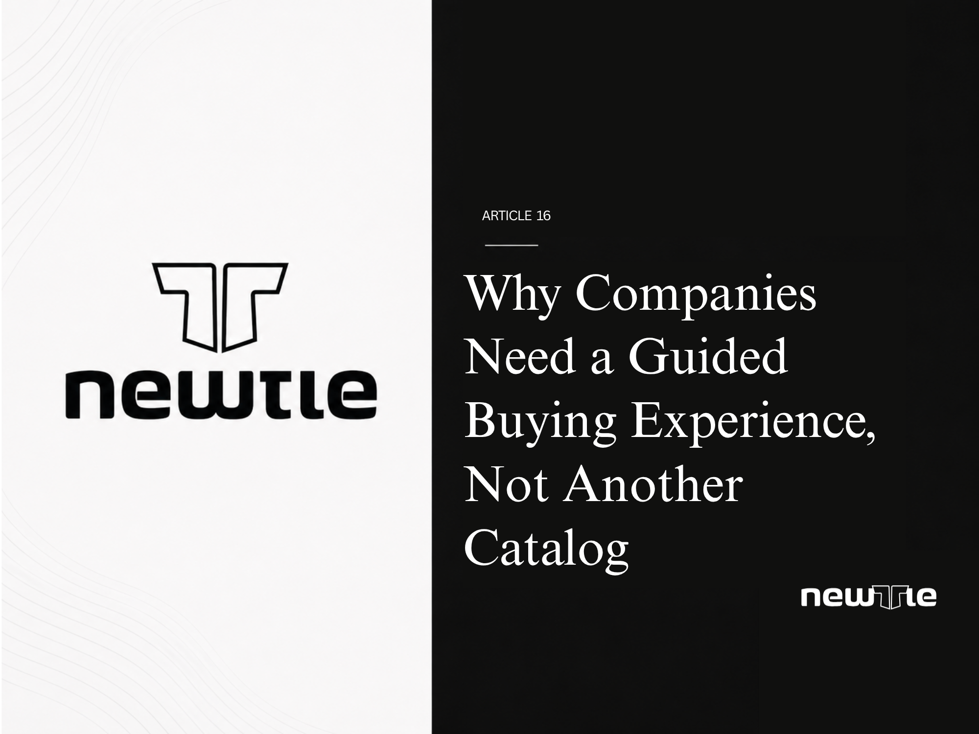 Why Companies Need a Guided Buying Experience, Not Another Catalog
