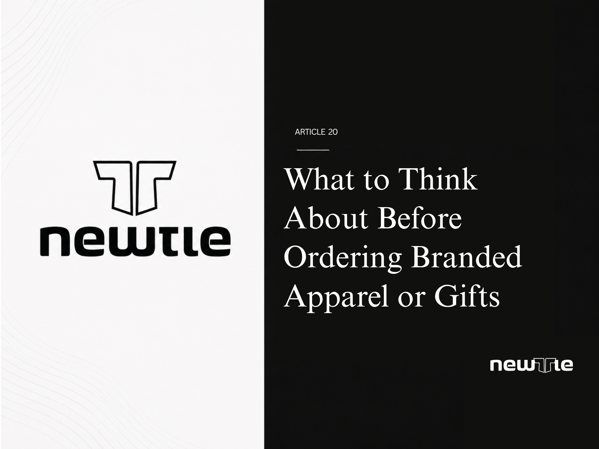 What to Think About Before Ordering Branded Apparel or Gifts