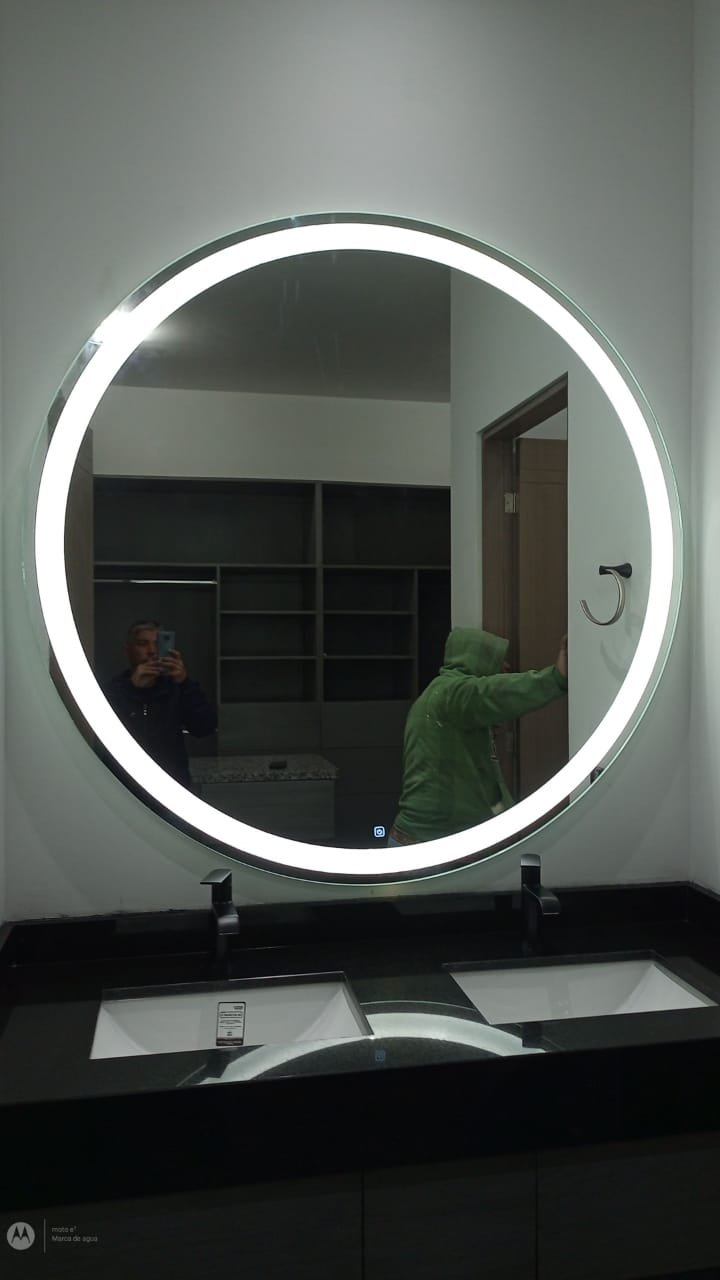 ESPEJO DIAMETRO LED DIMER