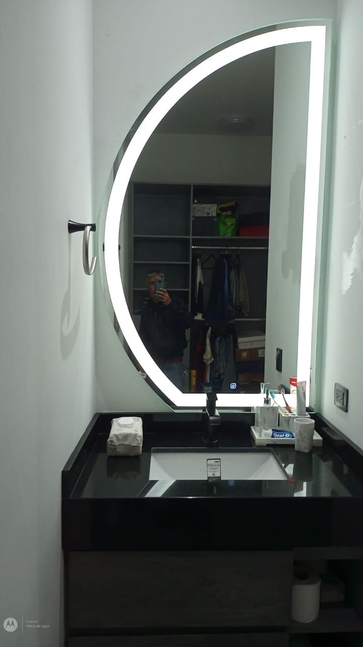 ESPEJO LED FRONTAL VELETA DANMAN DIMER