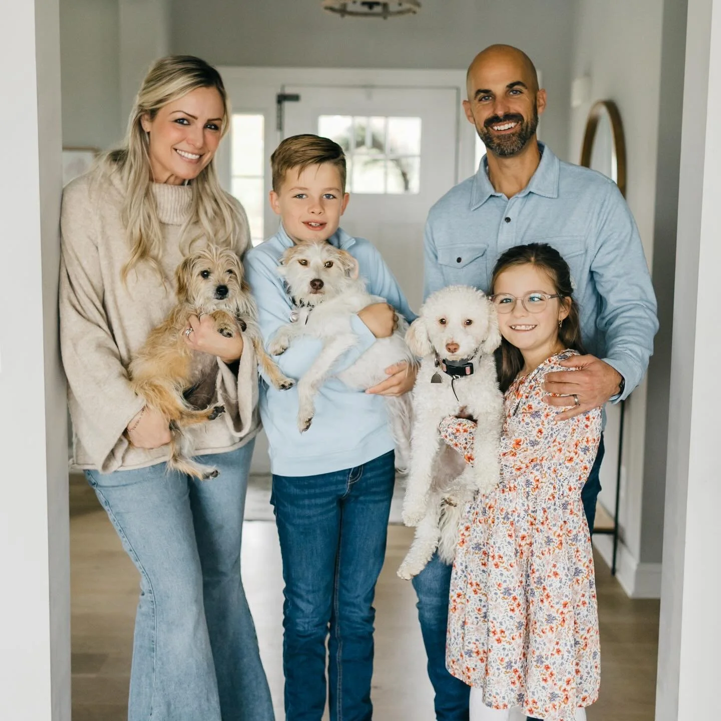 Grateful for this crew right here.

This year, when event planners ask me for a bio, I send two.

One professional.
One personal.

The professional bio builds credibility.
The personal bio builds connection.

It reads:
&ldquo;Mark and his wife have t