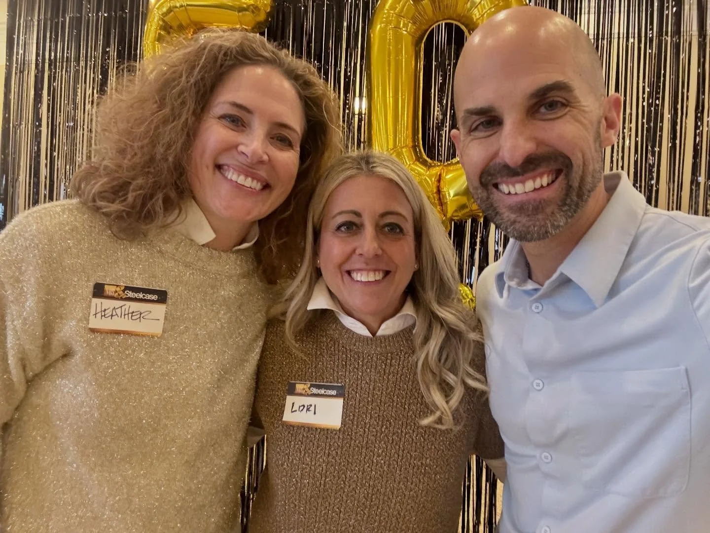 Thankful for these two right here! I&rsquo;ve admired Lori Powe and Heather Lanier from afar for years and the culture they&rsquo;ve built at @nbs_commercial_interiors . Yesterday I had the honor of being part of their annual kickoff with the entire 