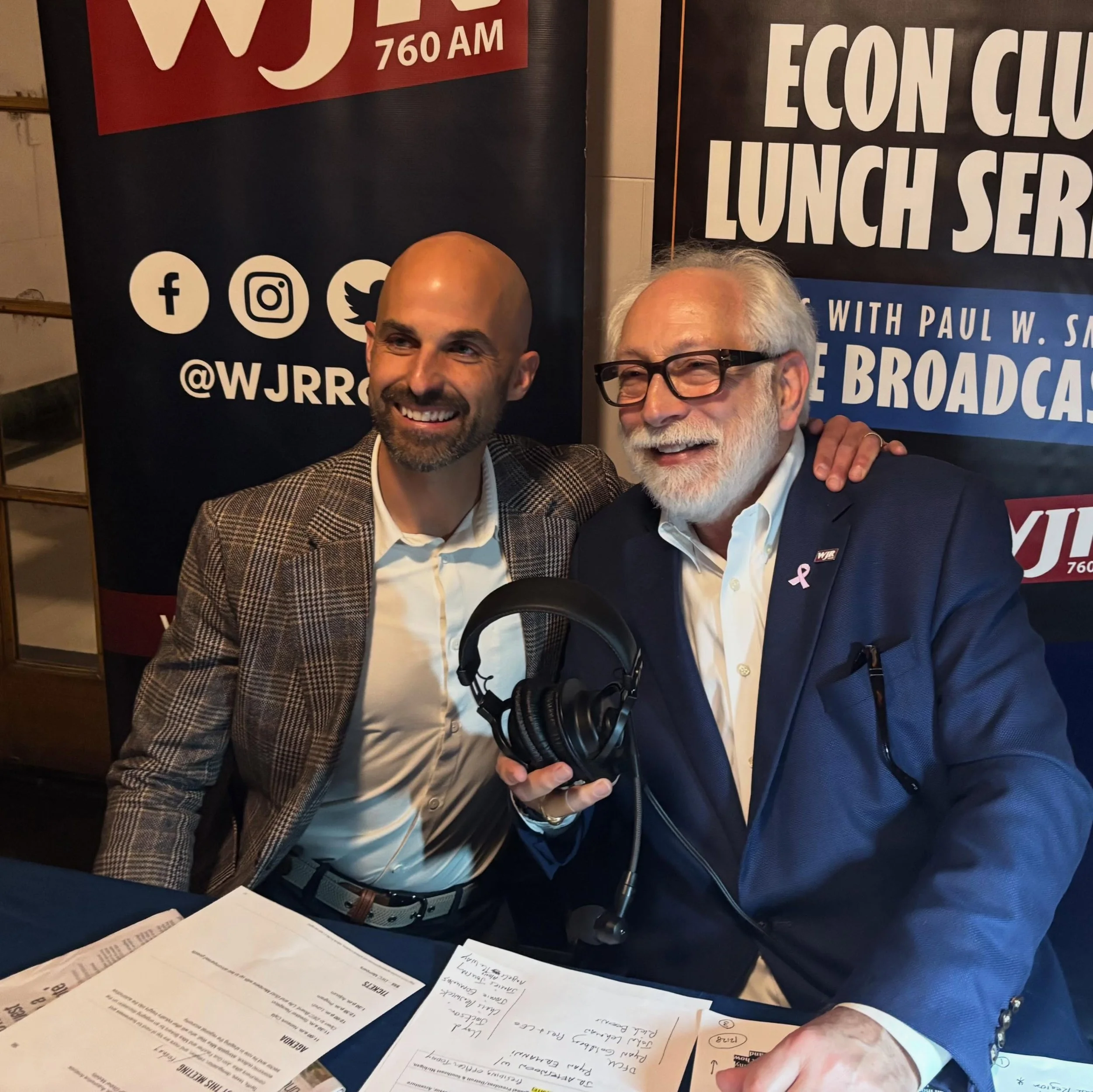 Had the chance to talk with Paul W Smith on @wjrradio about my new book coming out in September called, The Gift Of Connection. Available for pre-order on Amazon now :-)