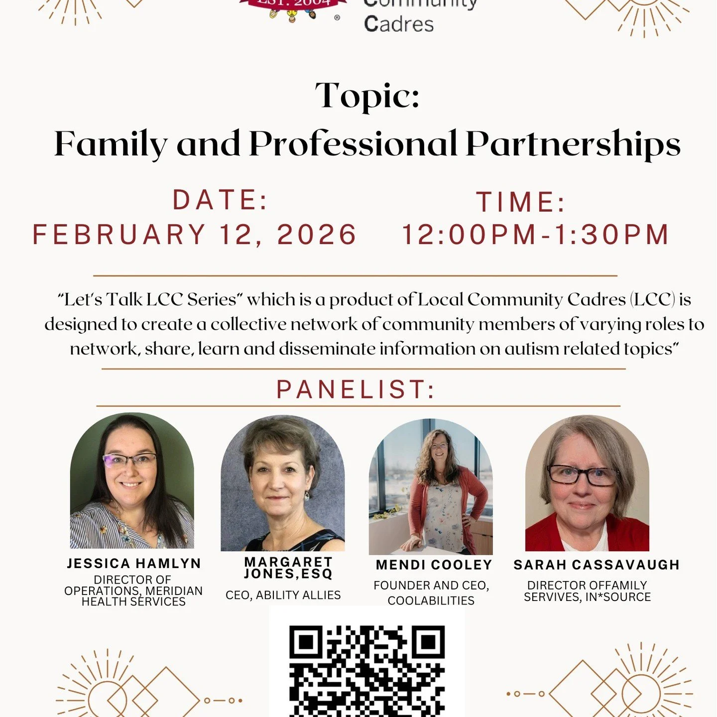 On Feb 12 | 12&ndash;1:30pm, I&rsquo;ll be joining a HANDS in Autism panel to talk about something that matters deeply to me &mdash; how families and professionals can truly work together.

Through my work with Coolabilities (and as a parent myself),