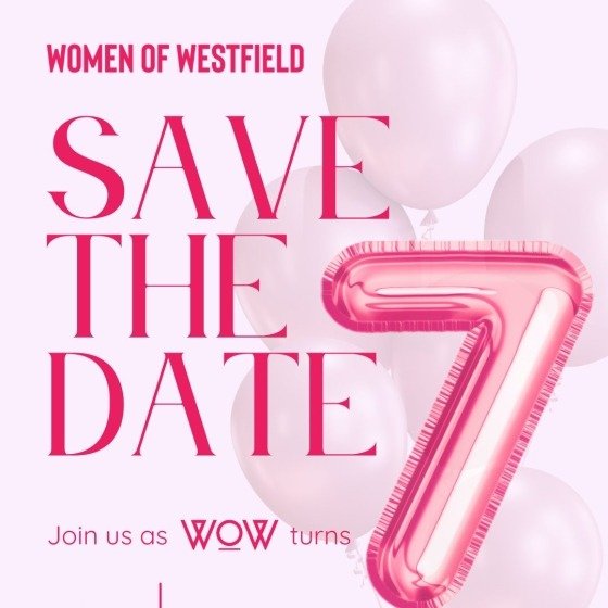Seven years of WOW. 🎉

Women of Westfield is the kind of community that reminds you why showing up matters. Welcoming, real, and rooted right here in Westfield &mdash; I'll be celebrating with them Thursday, May 7th and I hope you will too.

📅 May 