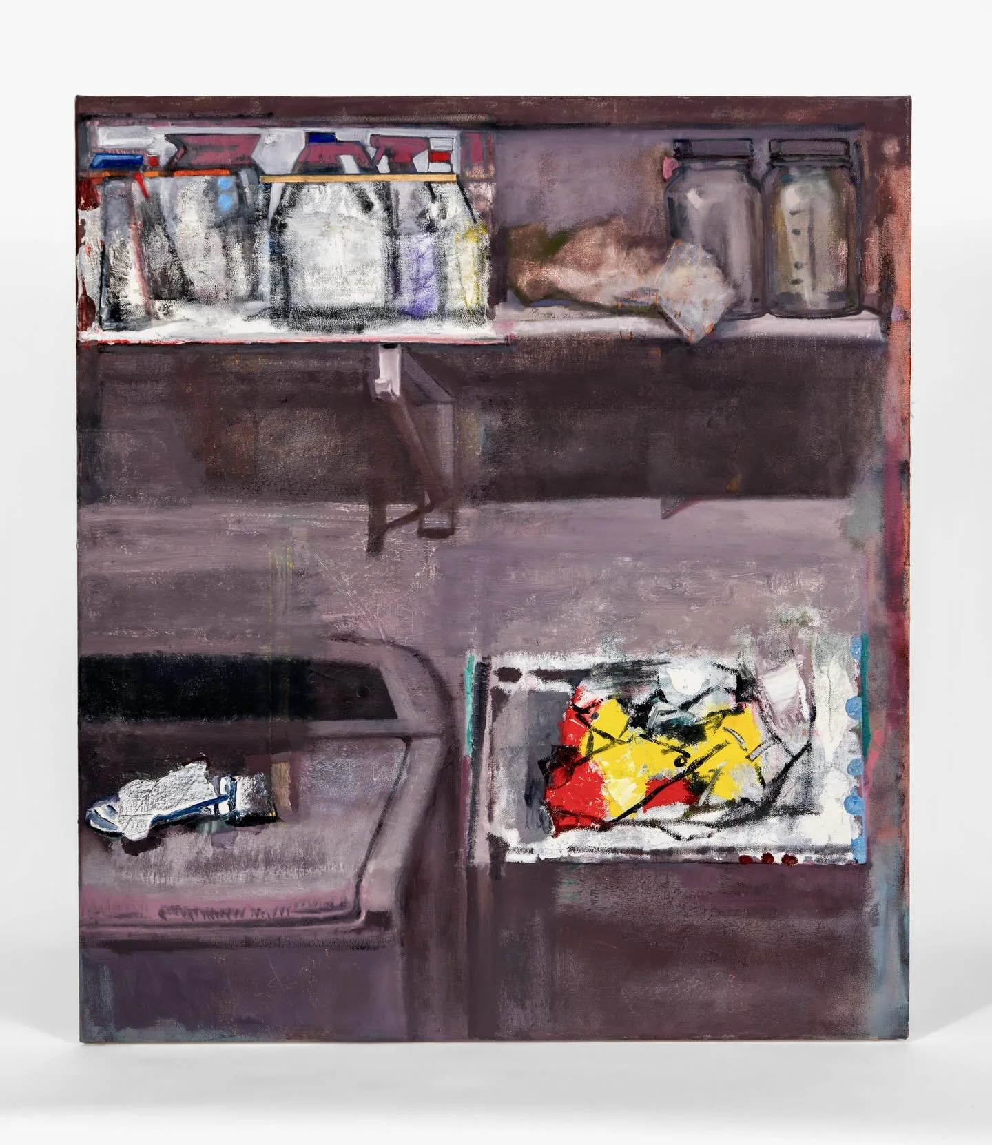 Rachel Jeffers
Laundry, 2026
oil on canvas
34 x 30 in

Rachel Jeffers
Rotation, 2026
Oil on canvas mounted to panel
11 x 14 in

🧺🧺🧺

📸: @benwhitephoto