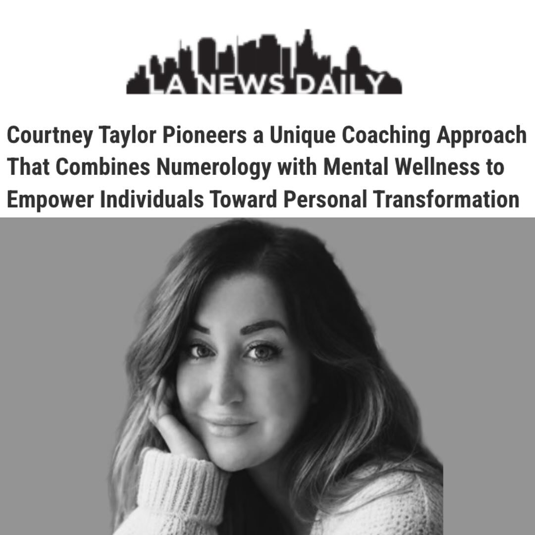 Thank you @lanewsdaily for featuring @imcourtneytaylor 

Read full article here: https://lanewsdaily.com/courtney-taylor-pioneers-a-unique-coaching-approach-that-combines-numerology-with-mental-wellness-to-empower-individuals-toward-personal-transfor
