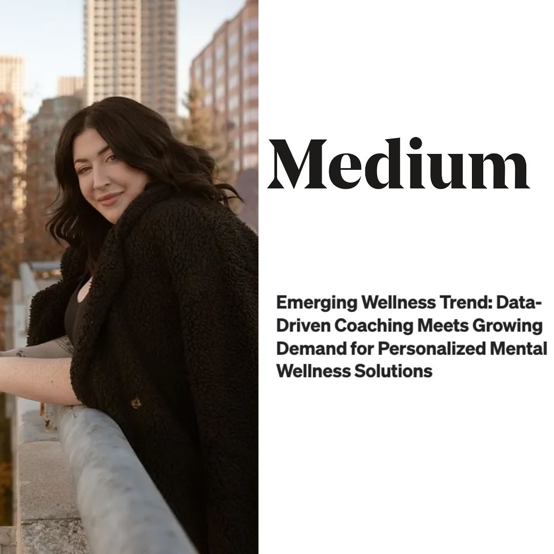 Thank you @medium for featuring @imcourtneytaylor 

Full article here: https://medium.com/@jessica_usa/emerging-wellness-trend-data-driven-coaching-meets-growing-demand-for-personalized-mental-wellness-05660de46584