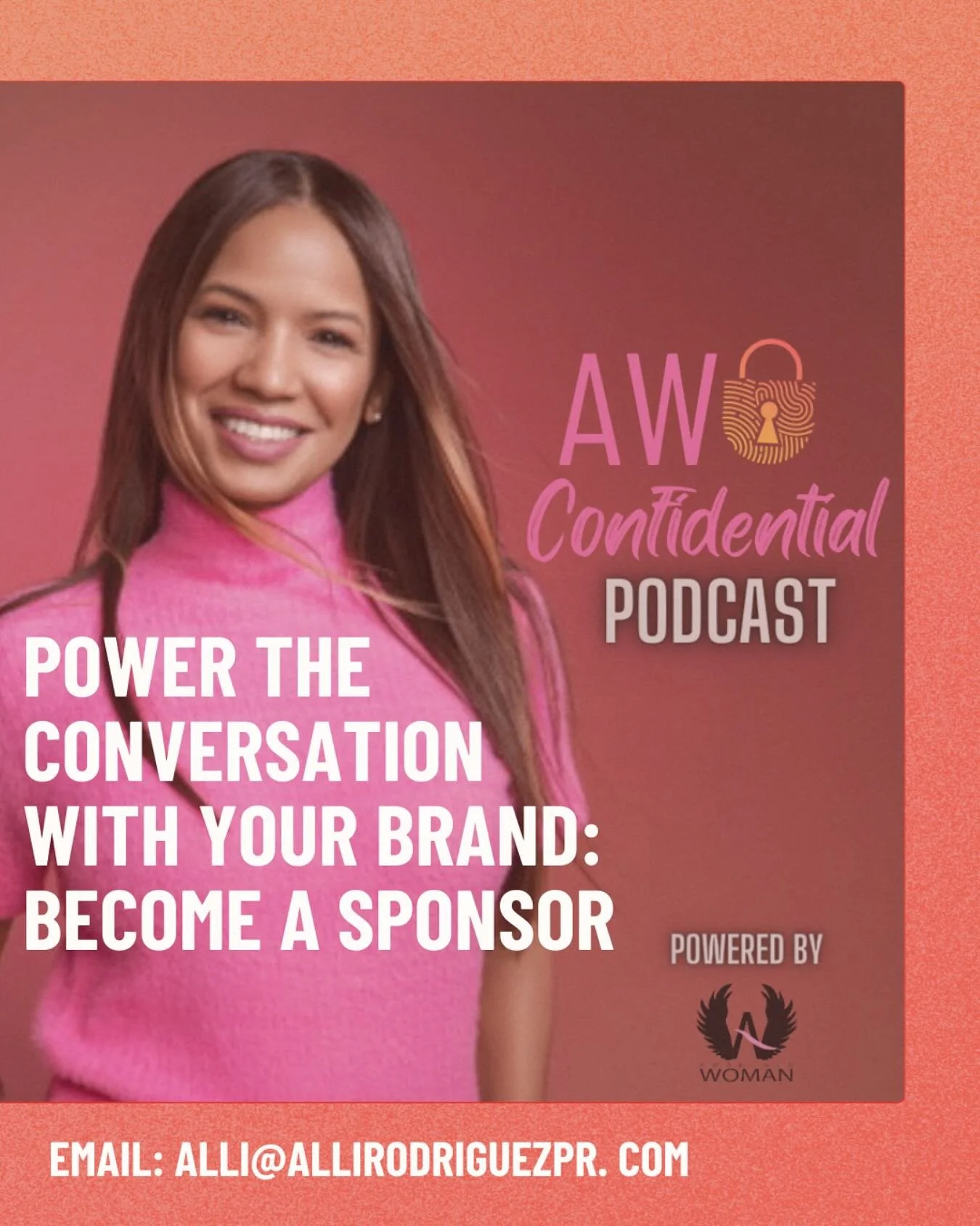 Power the Conversation with Your Brand 🔊
Join the network of changemakers and thought leaders by becoming a sponsor of the AW Confidential Podcast @awconfidential &mdash; where real, unfiltered conversations take center stage. 🎙️

Align your brand 