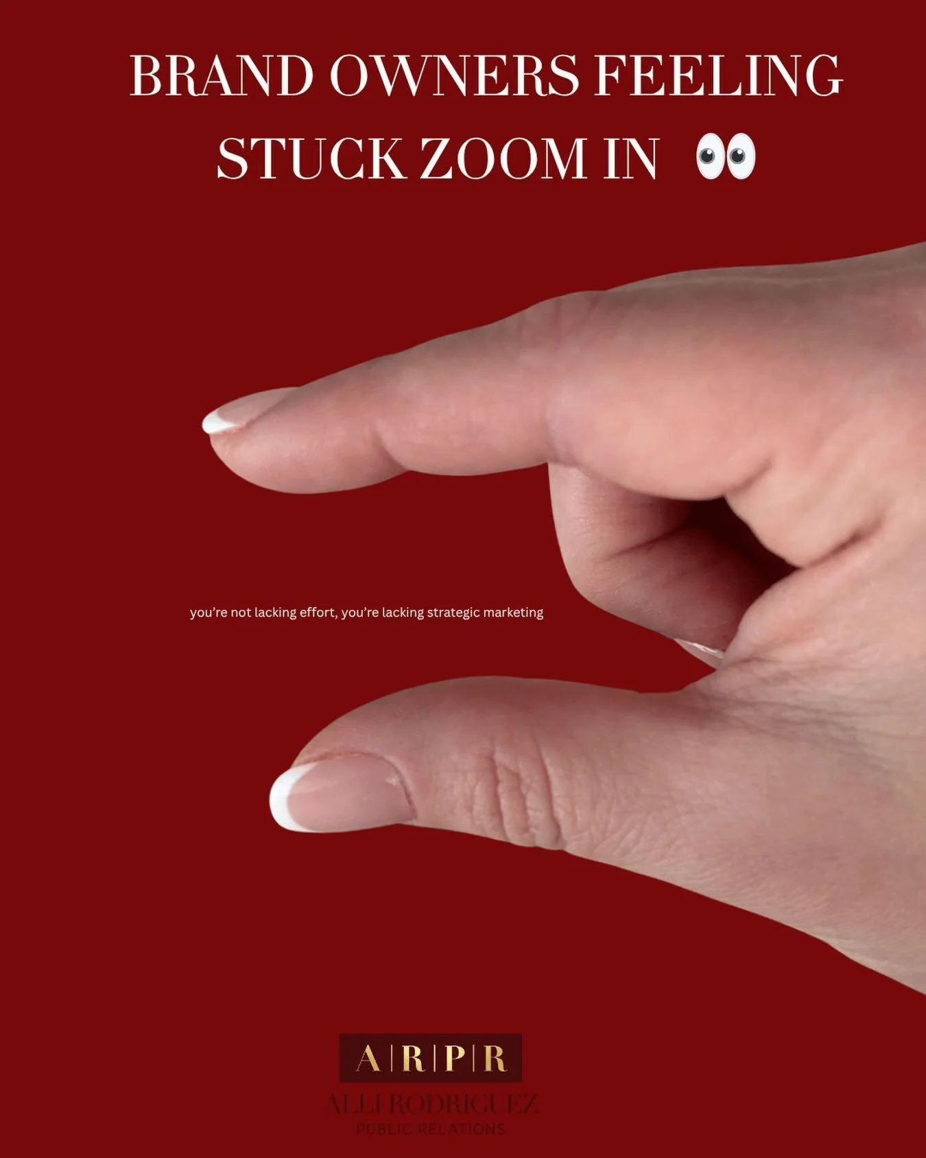 If you&rsquo;re a brand owner feeling stuck, it&rsquo;s not because you&rsquo;re not working hard enough.

It&rsquo;s because your brand isn&rsquo;t being seen in the right places.

Strategic marketing and public relations change everything.
It&rsquo