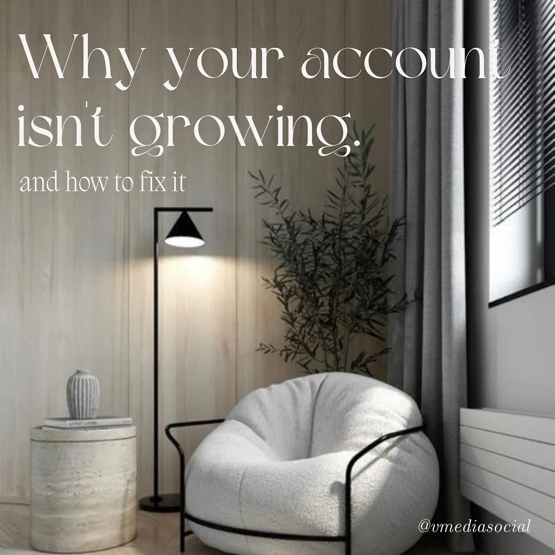 Why Your Account May Not be Growing and How to Fix It 👇

Reasons as to why your account isn&rsquo;t growing may vary on each account, but these are just some general tips to check your content. 

👉 1. Low filming quality/lighting 

Your filming/lig