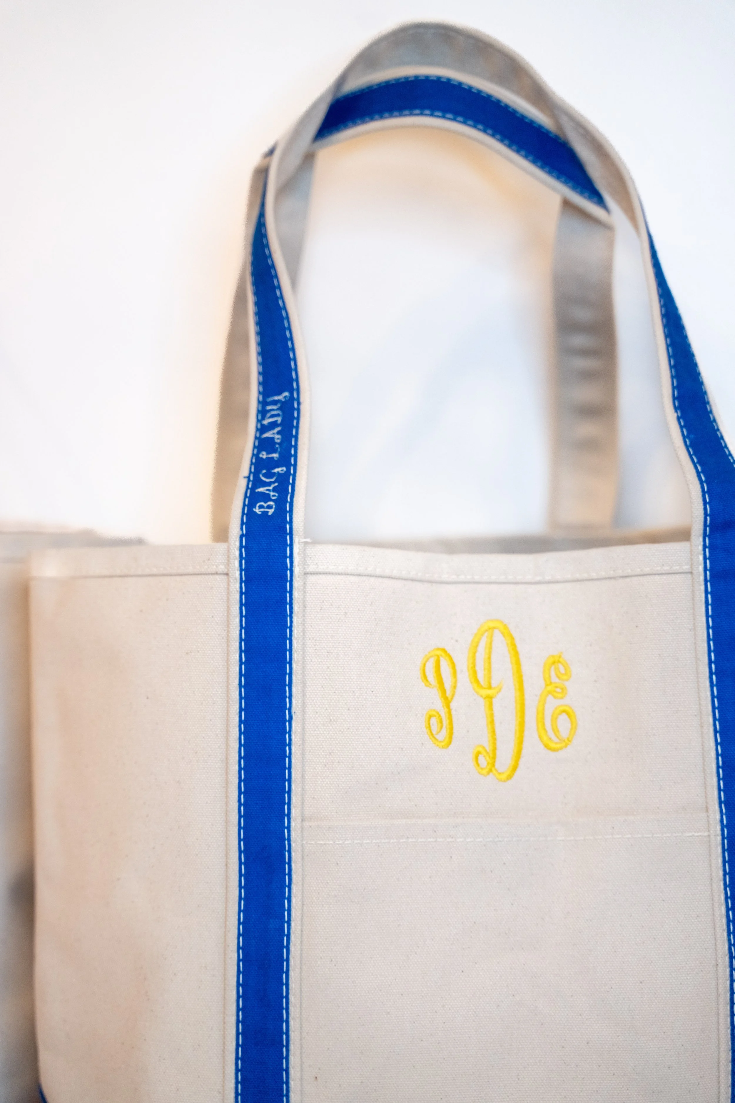 Custom embroidery in Hoboken heavy weight canvas tote.jpg