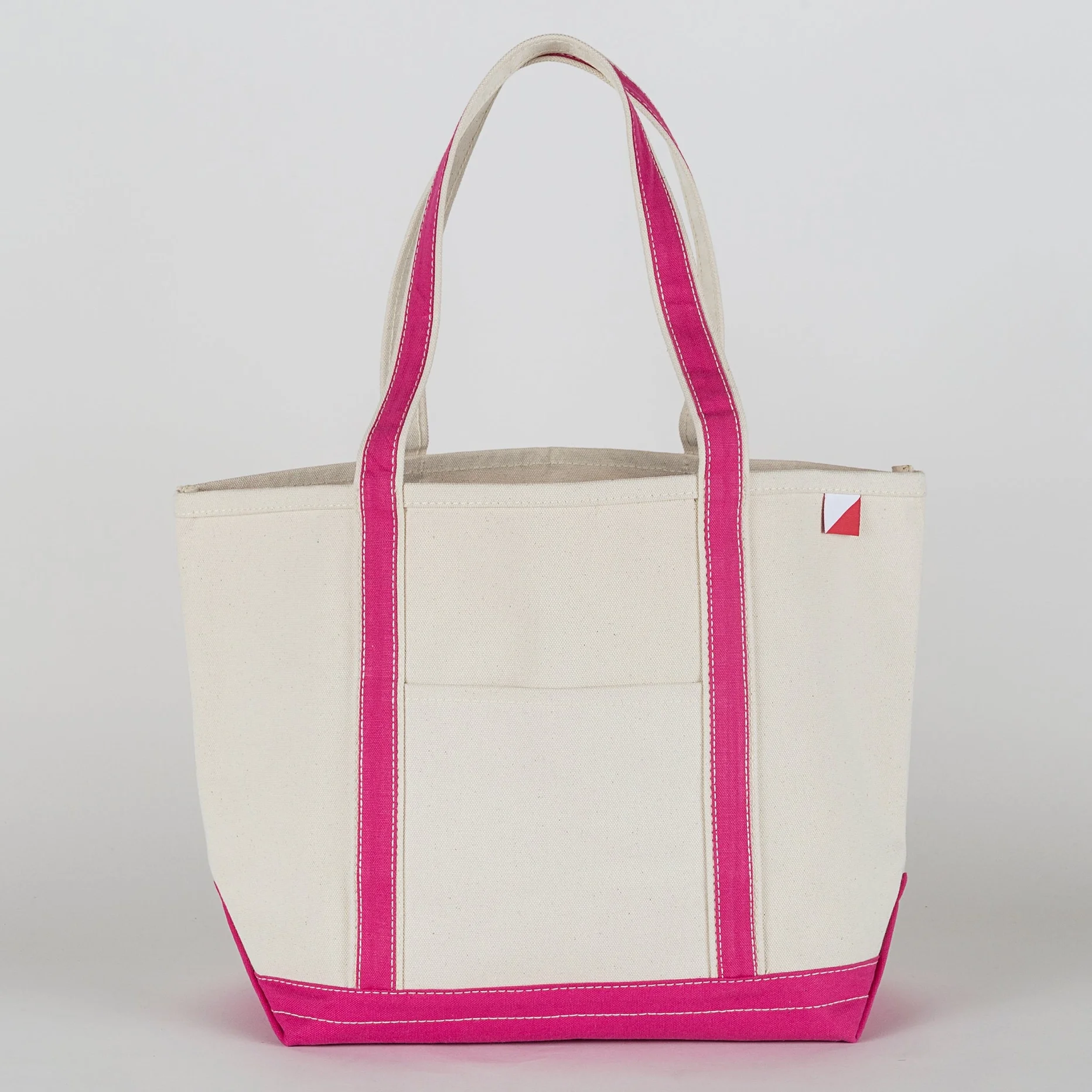 Lrg SB Pink Canvas tote.webp