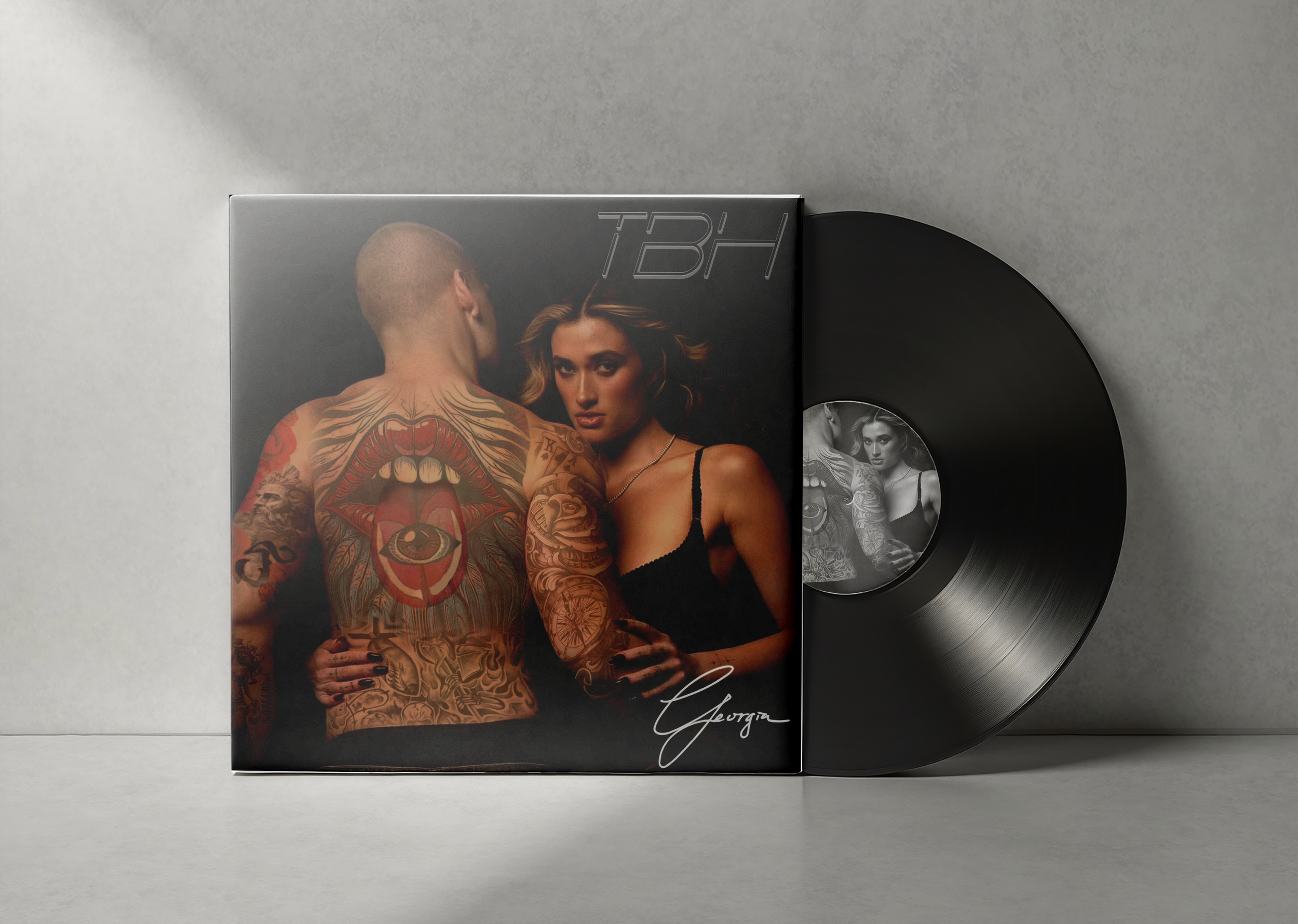 Album cover art for Georgia Starnes
"TBH" assisted by Jessica Florez