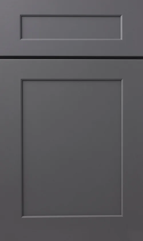 Timberpeak Cabinetry TSG · Shaker Grey cabinet door sample