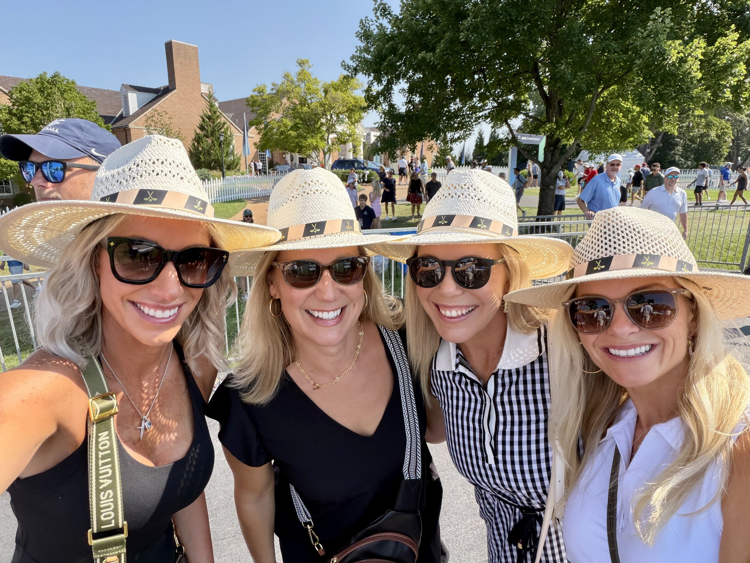Holding Court Hat Band