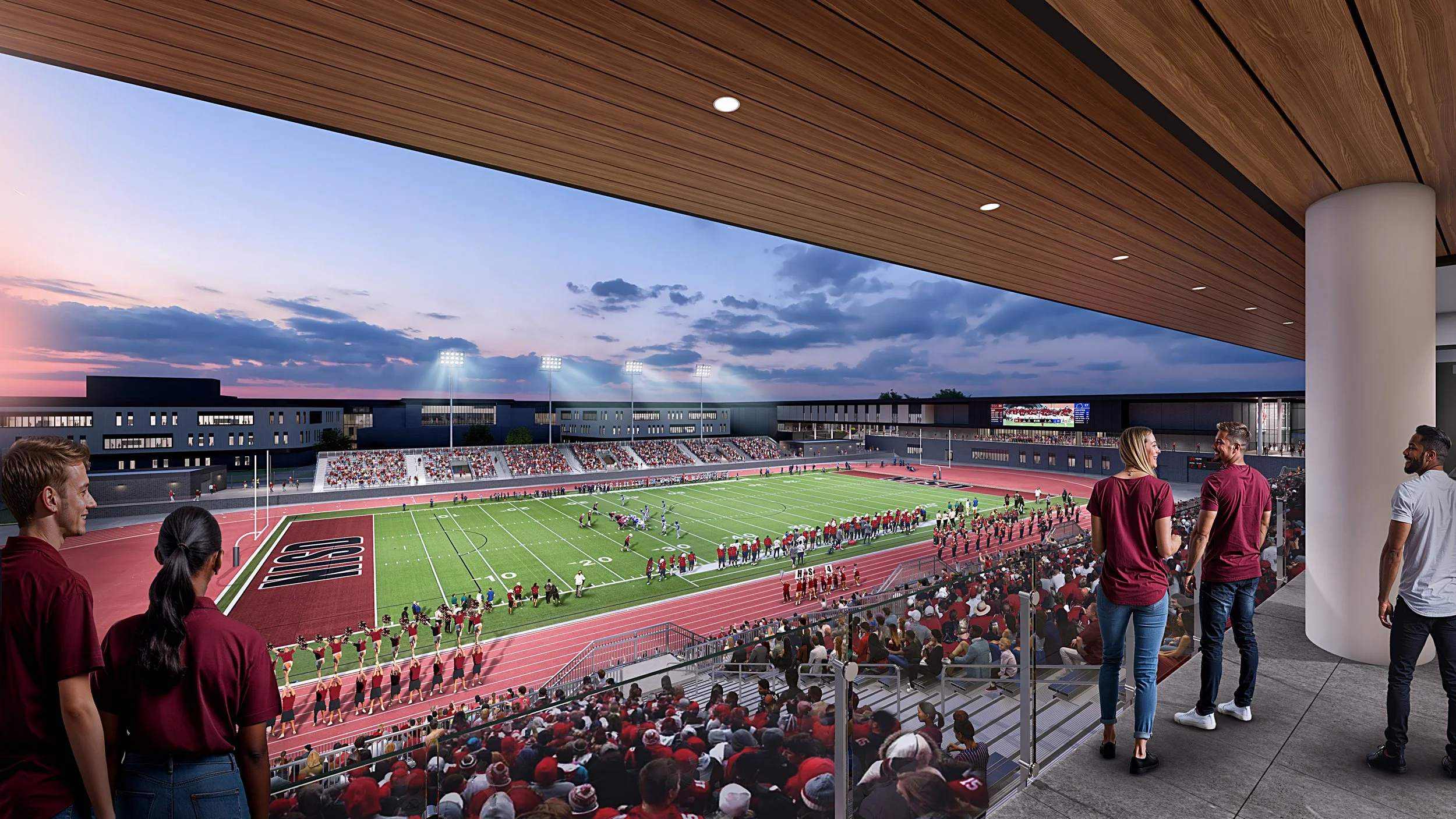 NISD High School 4, Stadium, Fort Worth, TX
