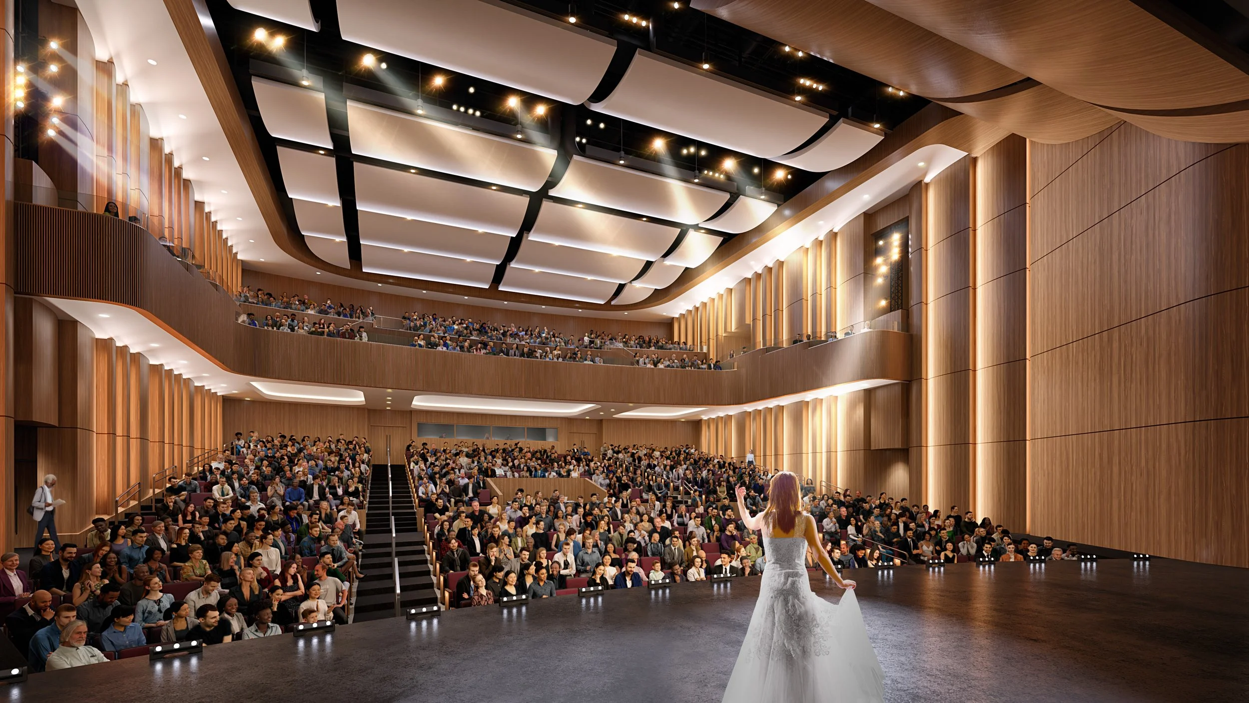 NISD High School 4, Theater, Fort Worth, TX