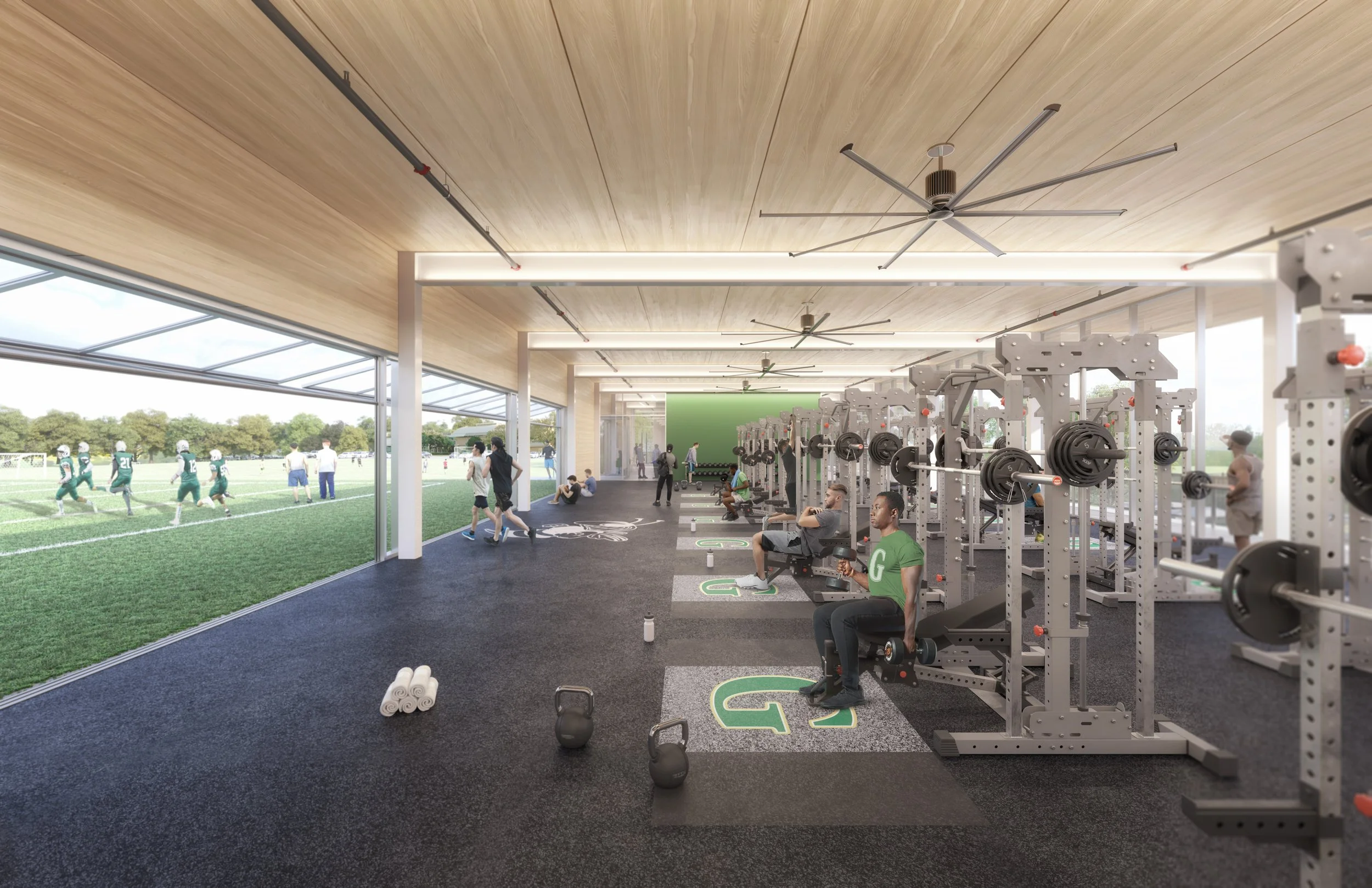 Greenhill School Fieldhouse, Dallas, TX