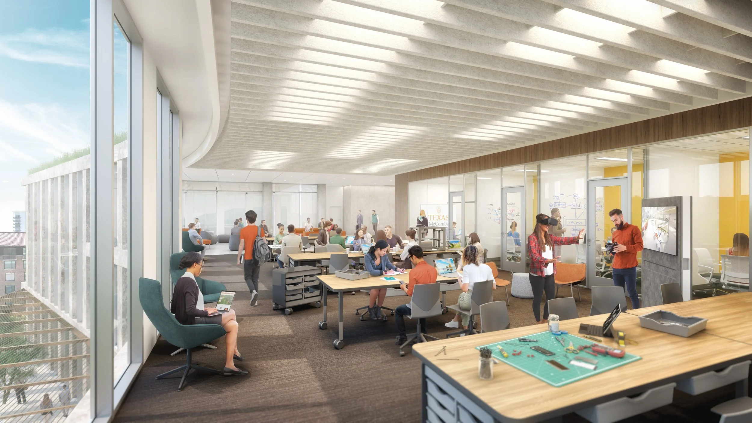 Mulva Hall, University of Texas, Austin, TX