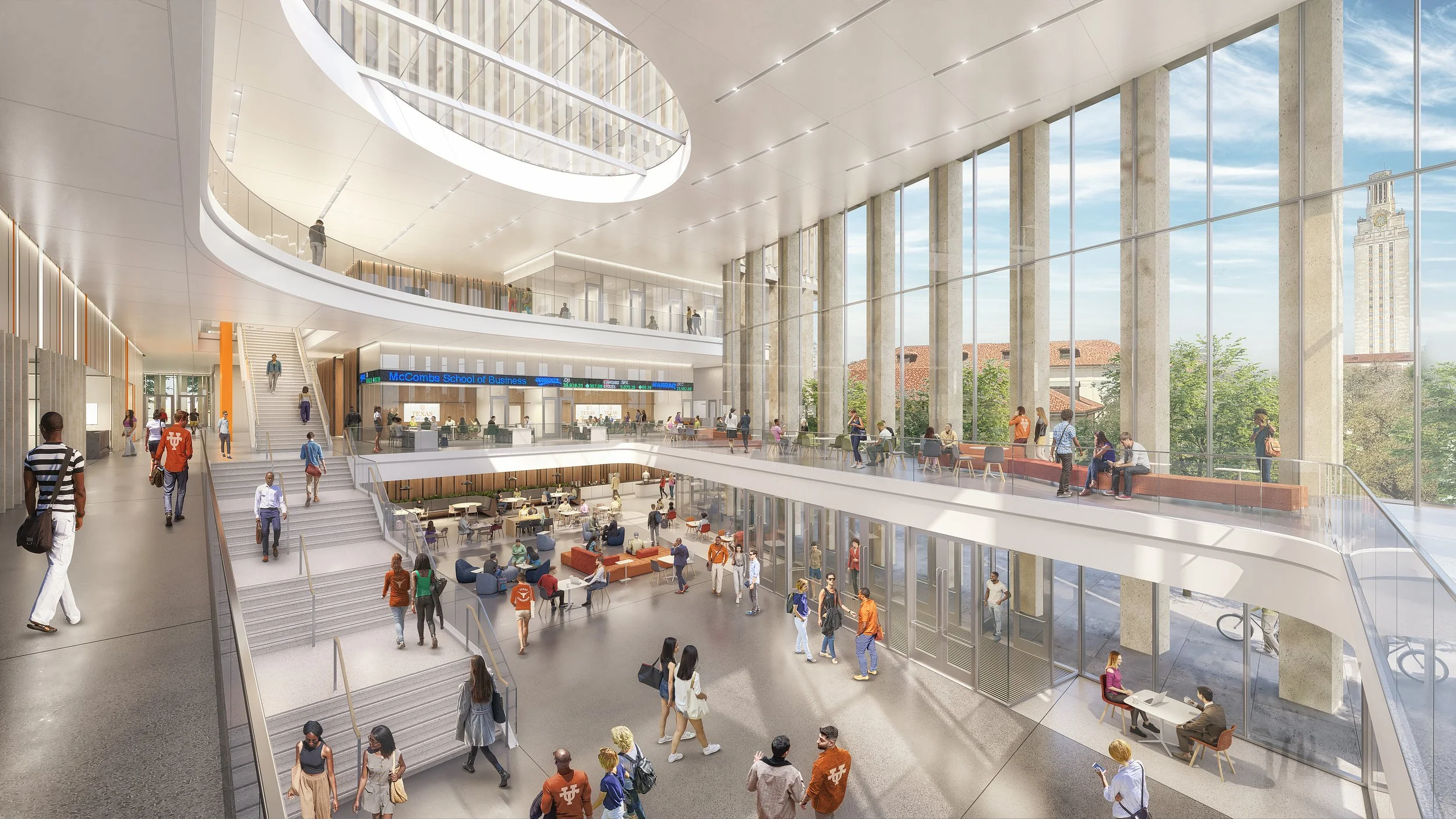 Mulva Hall, University of Texas, Austin, TX