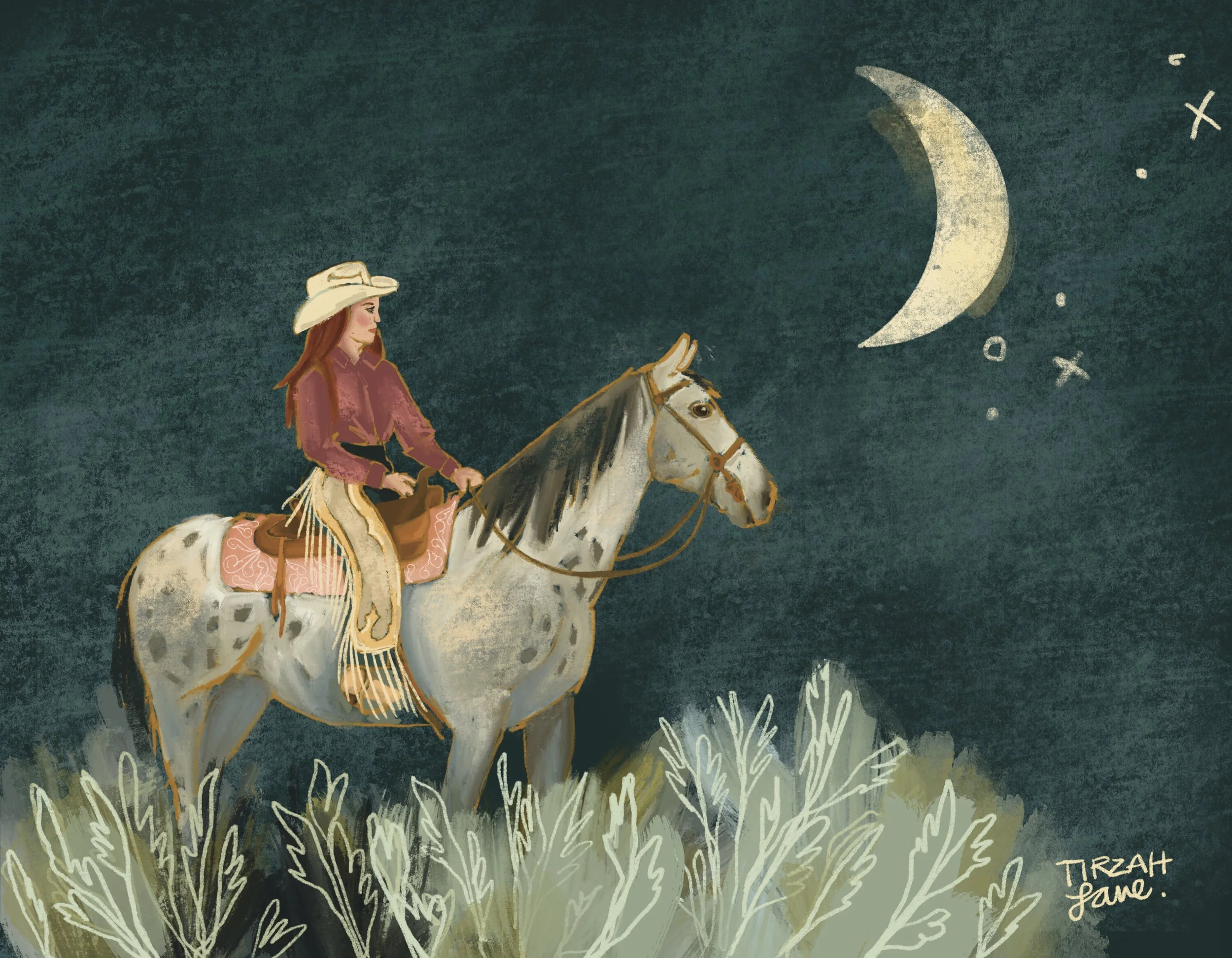 Evening Sagebrush Ride