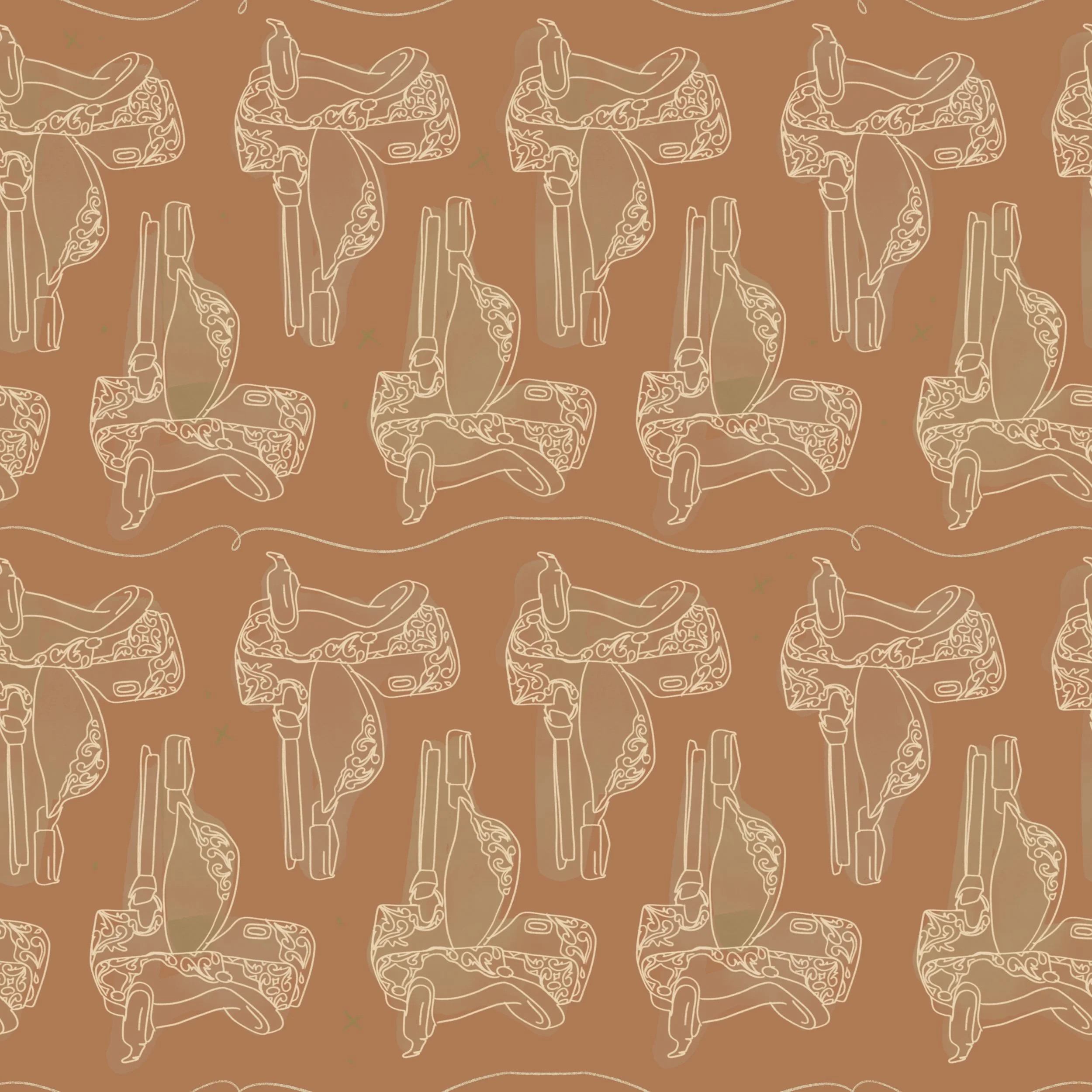 Saddle Up in Mauve