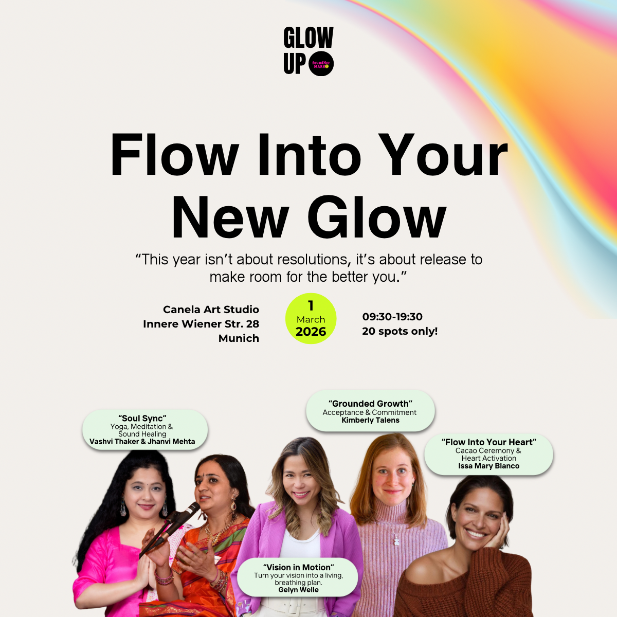 foundHer Glow-Up Studio: Reboot. A day to invest in YOU. (Workshops in English)