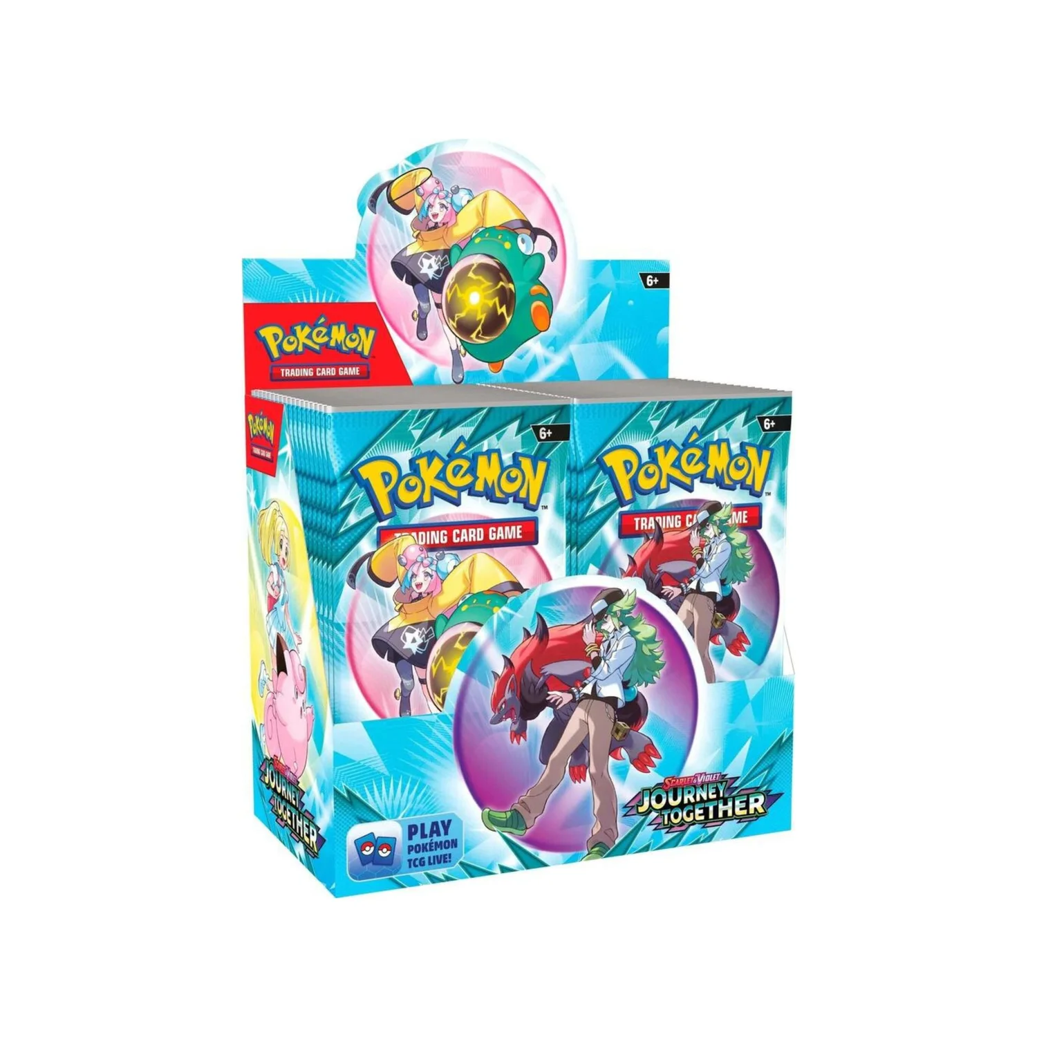 sv09 booster box Pokemon TCG Scarlet & Violet Journey Together Bundle Trainers help bring out the best in their Pokmon Pokemon Box Pack Pokemon Journey
